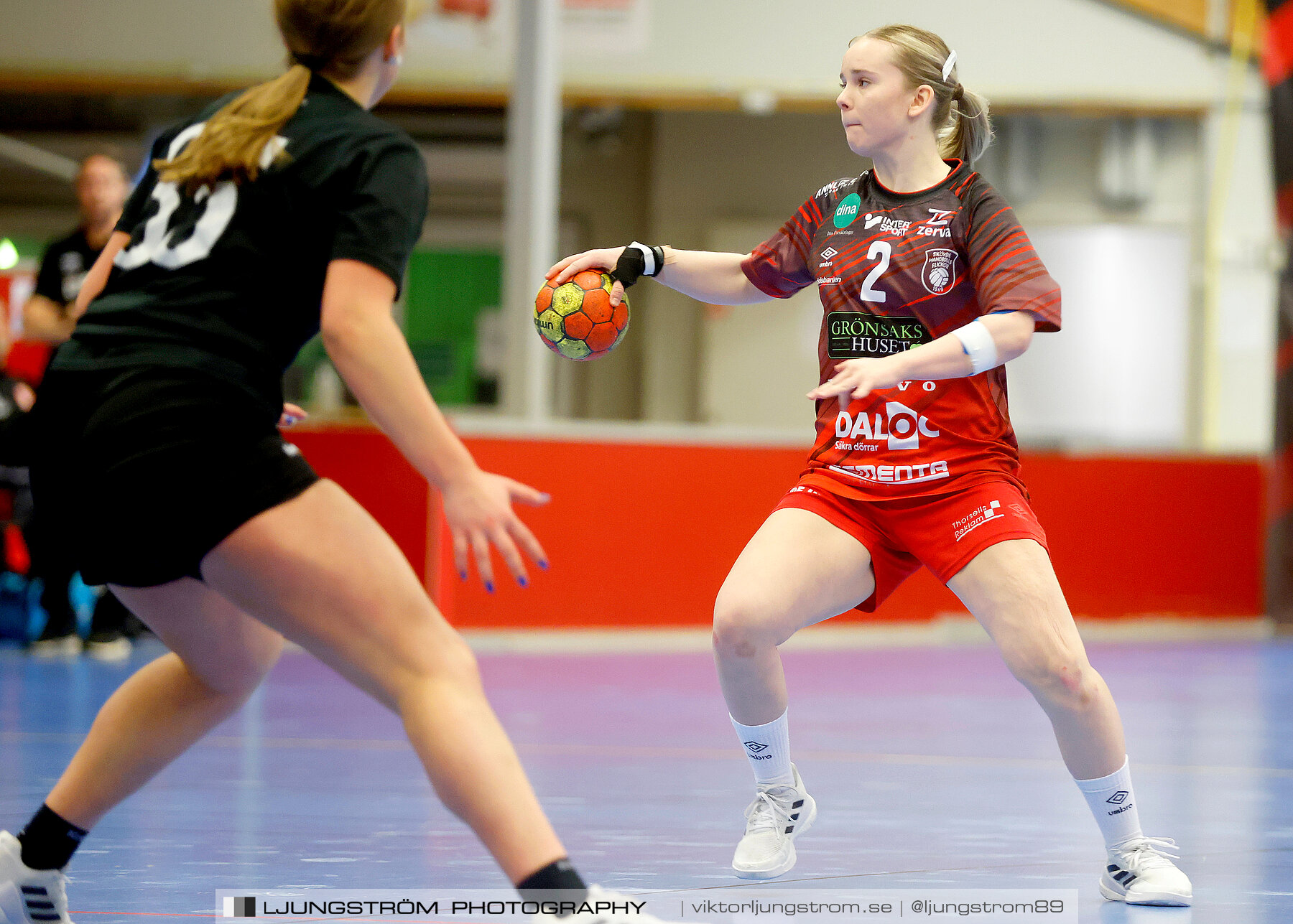 USM F16 Steg 3 Skövde HF Röd F05-HK Lidköping 40-22,dam,Skövde Idrottshall,Skövde,Sverige,Ungdoms-SM,Handboll,2022,273541