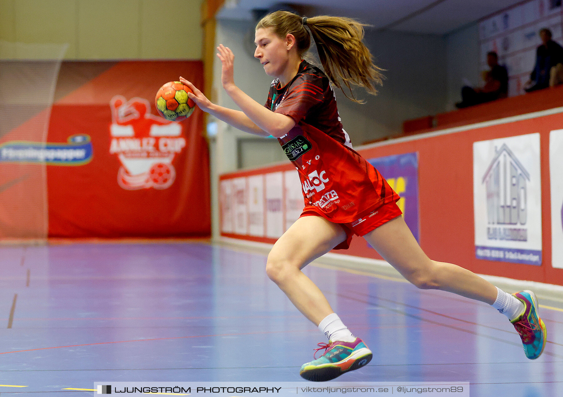 USM F16 Steg 3 Skövde HF Röd F05-HK Lidköping 40-22,dam,Skövde Idrottshall,Skövde,Sverige,Ungdoms-SM,Handboll,2022,273565