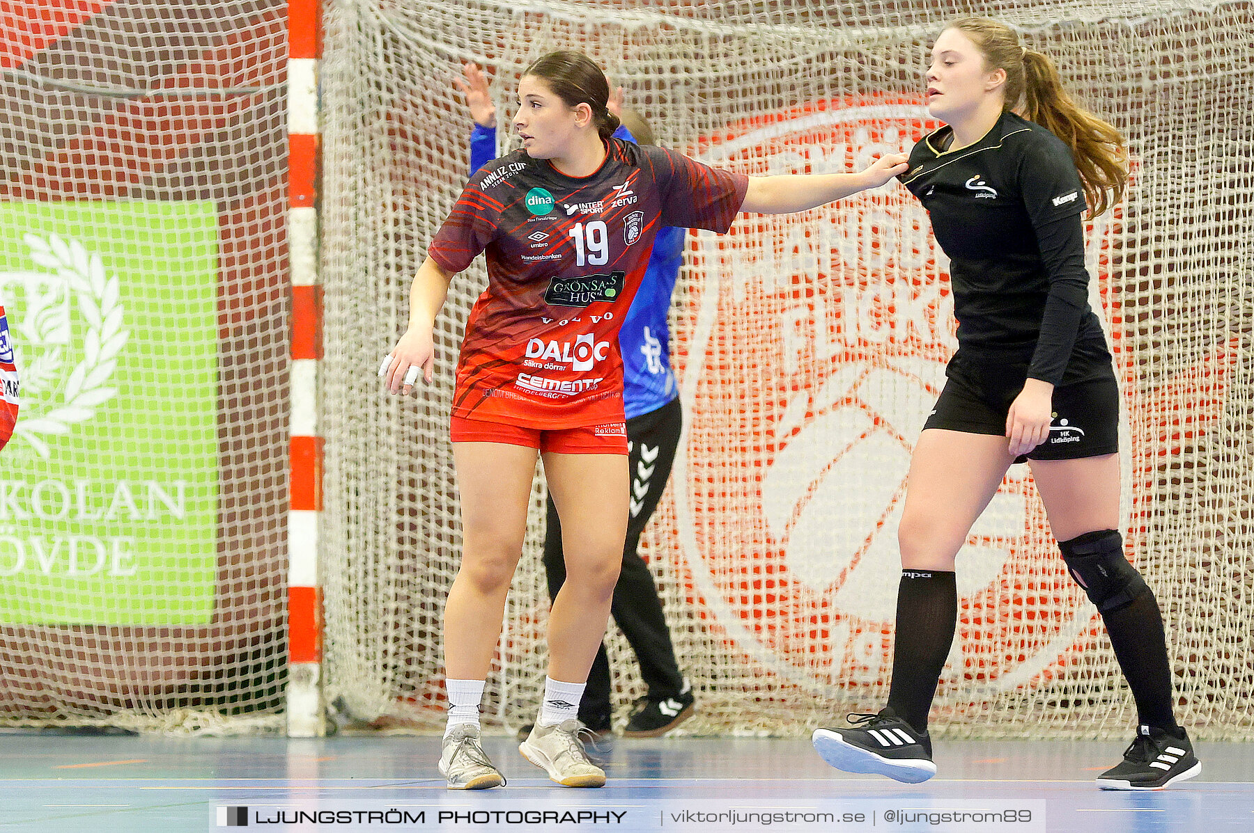 USM F16 Steg 3 Skövde HF Röd F05-HK Lidköping 40-22,dam,Skövde Idrottshall,Skövde,Sverige,Ungdoms-SM,Handboll,2022,273572