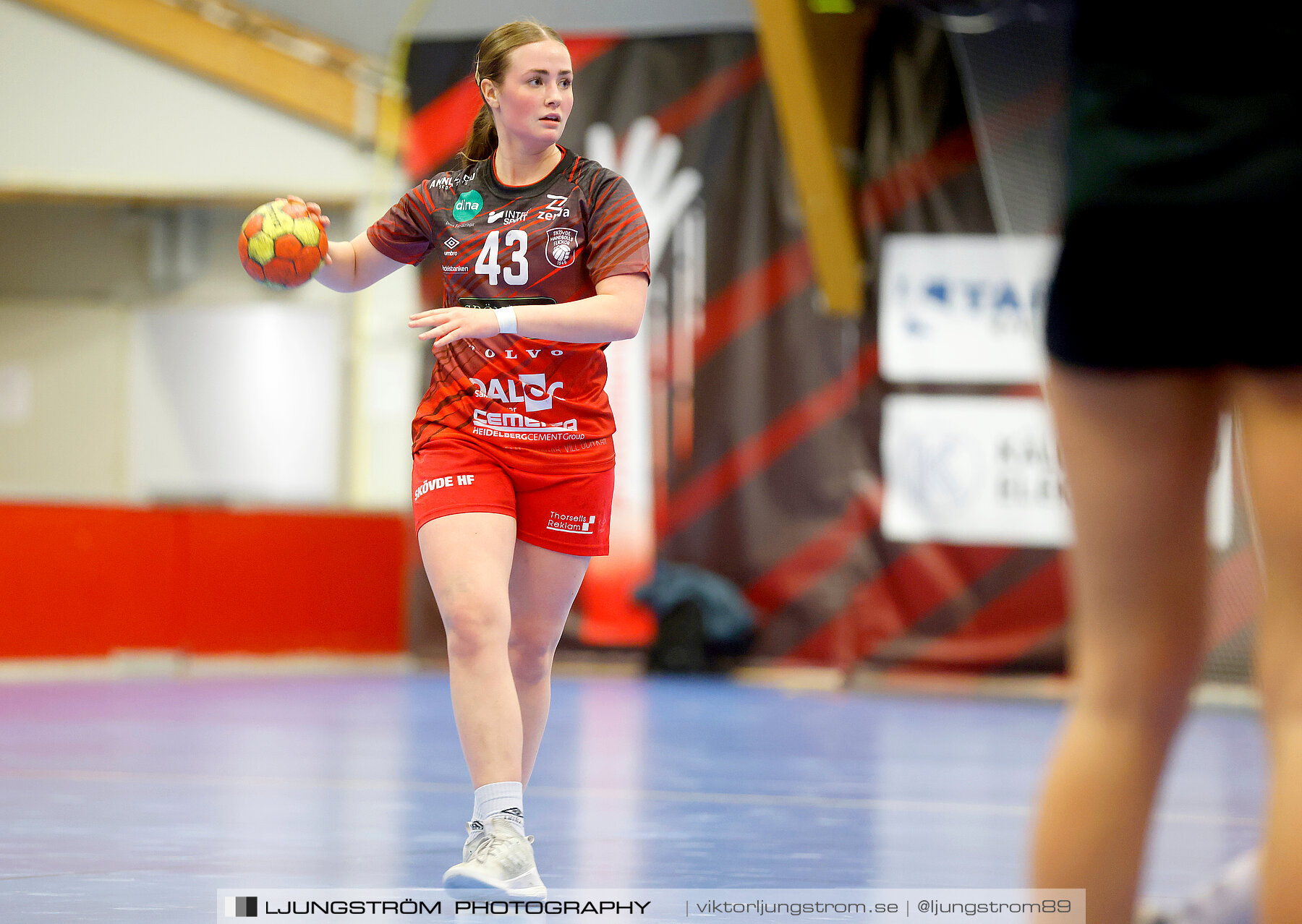 USM F16 Steg 3 Skövde HF Röd F05-HK Lidköping 40-22,dam,Skövde Idrottshall,Skövde,Sverige,Ungdoms-SM,Handboll,2022,273580