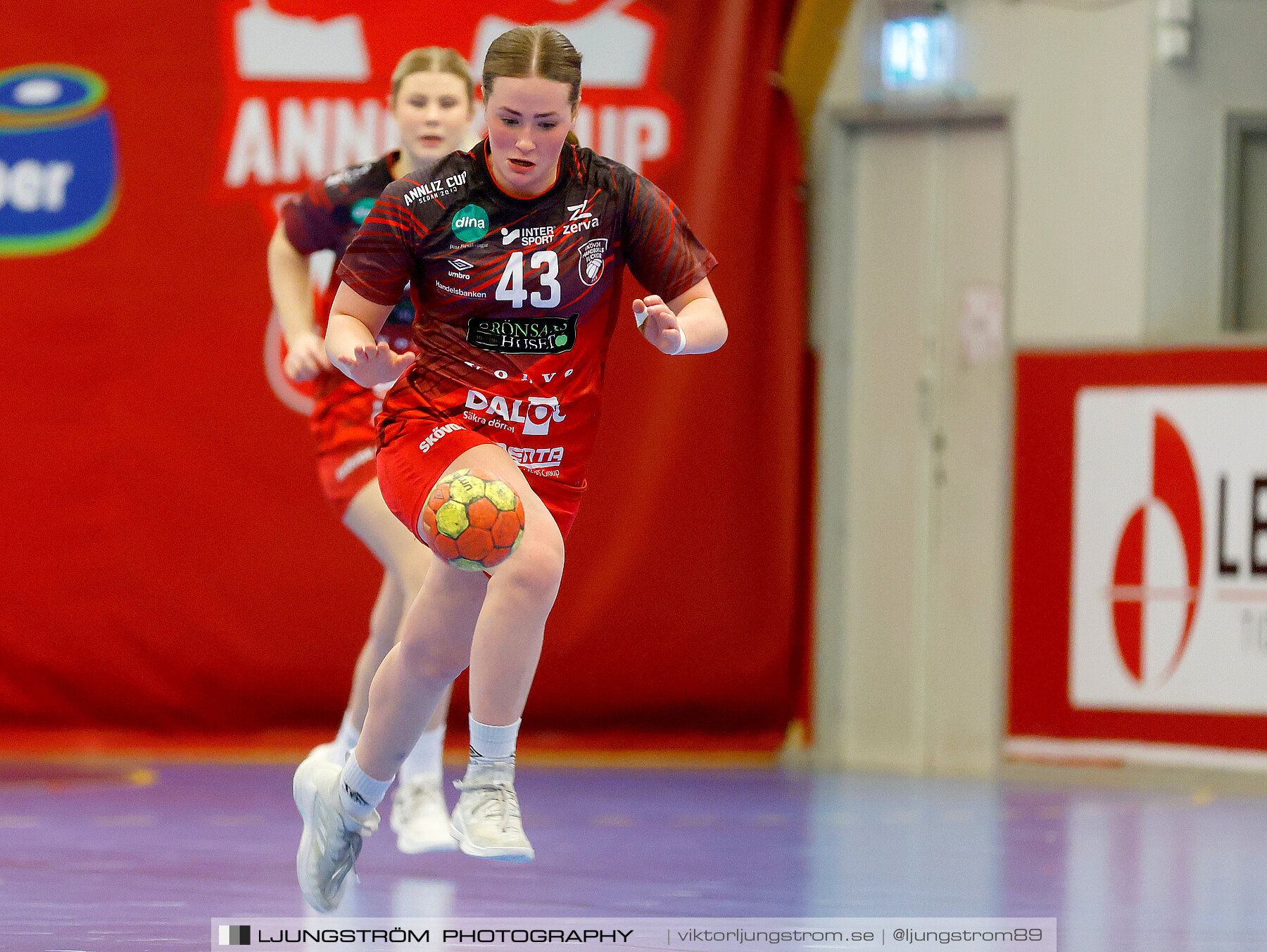 USM F16 Steg 3 Skövde HF Röd F05-HK Lidköping 40-22,dam,Skövde Idrottshall,Skövde,Sverige,Ungdoms-SM,Handboll,2022,273588