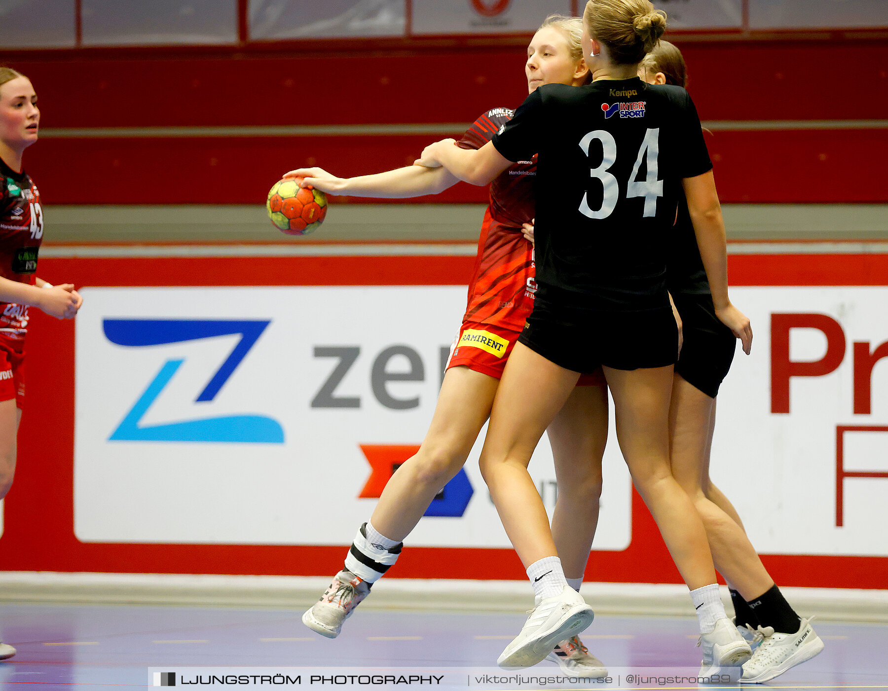 USM F16 Steg 3 Skövde HF Röd F05-HK Lidköping 40-22,dam,Skövde Idrottshall,Skövde,Sverige,Ungdoms-SM,Handboll,2022,273596