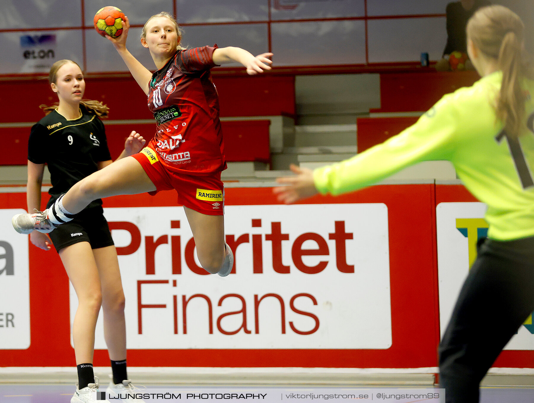 USM F16 Steg 3 Skövde HF Röd F05-HK Lidköping 40-22,dam,Skövde Idrottshall,Skövde,Sverige,Ungdoms-SM,Handboll,2022,273604