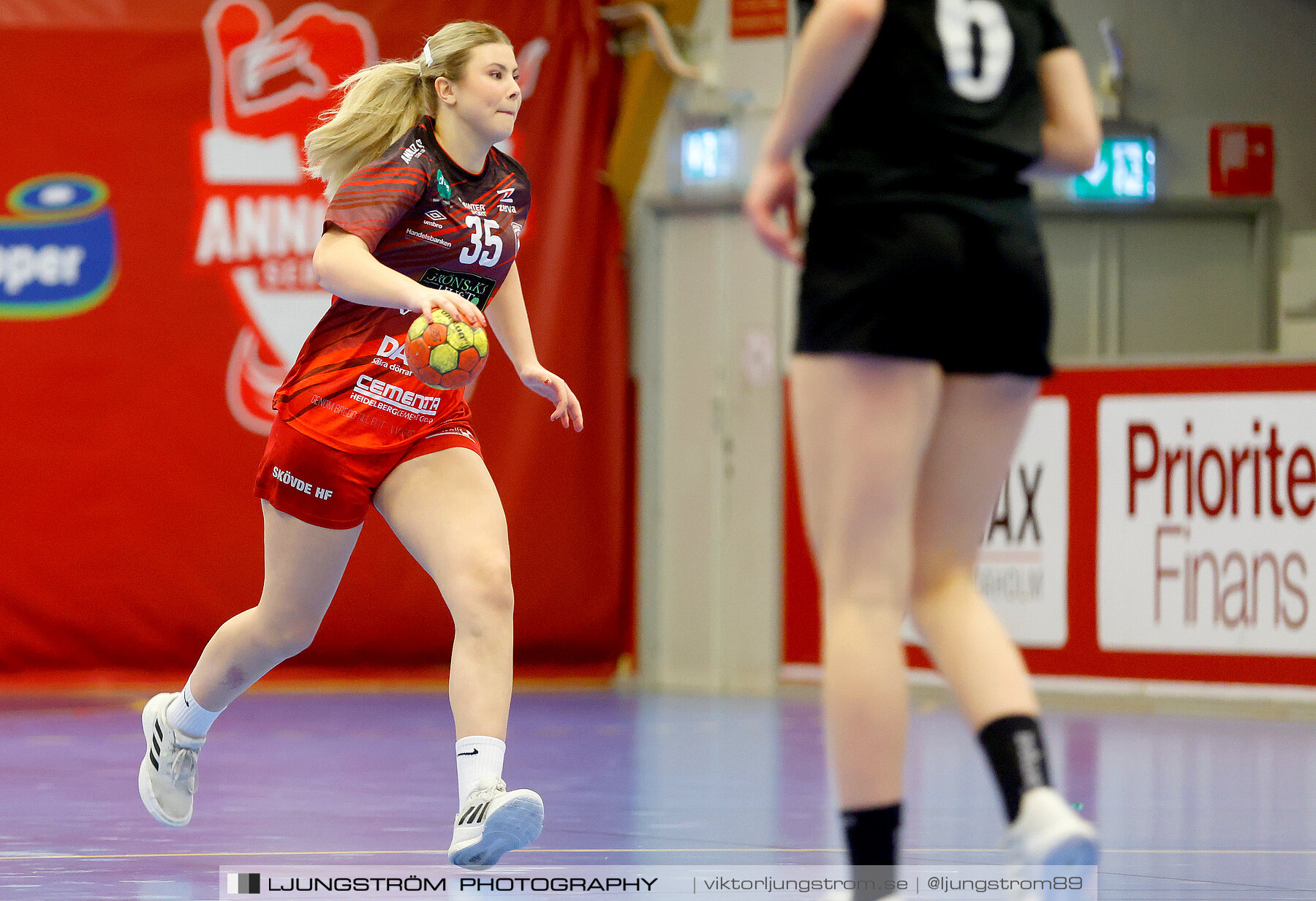 USM F16 Steg 3 Skövde HF Röd F05-HK Lidköping 40-22,dam,Skövde Idrottshall,Skövde,Sverige,Ungdoms-SM,Handboll,2022,273608