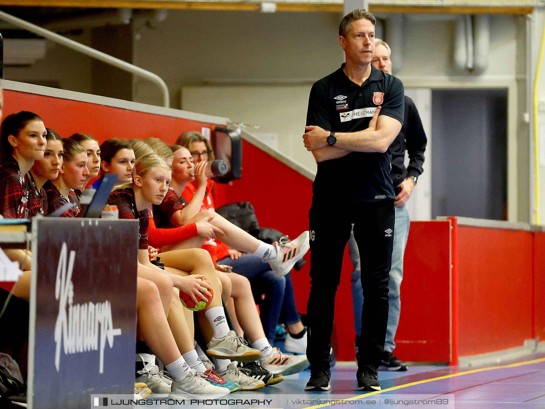 USM F16 Steg 3 Skövde HF Röd F05-HK Lidköping 40-22,dam,Skövde Idrottshall,Skövde,Sverige,Ungdoms-SM,Handboll,2022,273609