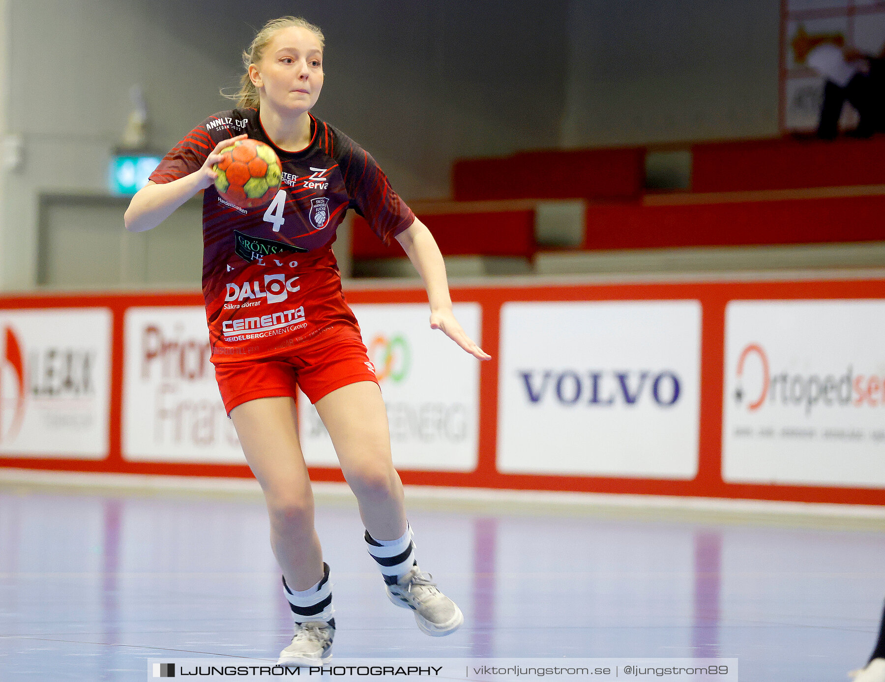 USM F16 Steg 3 Skövde HF Röd F05-HK Lidköping 40-22,dam,Skövde Idrottshall,Skövde,Sverige,Ungdoms-SM,Handboll,2022,273611