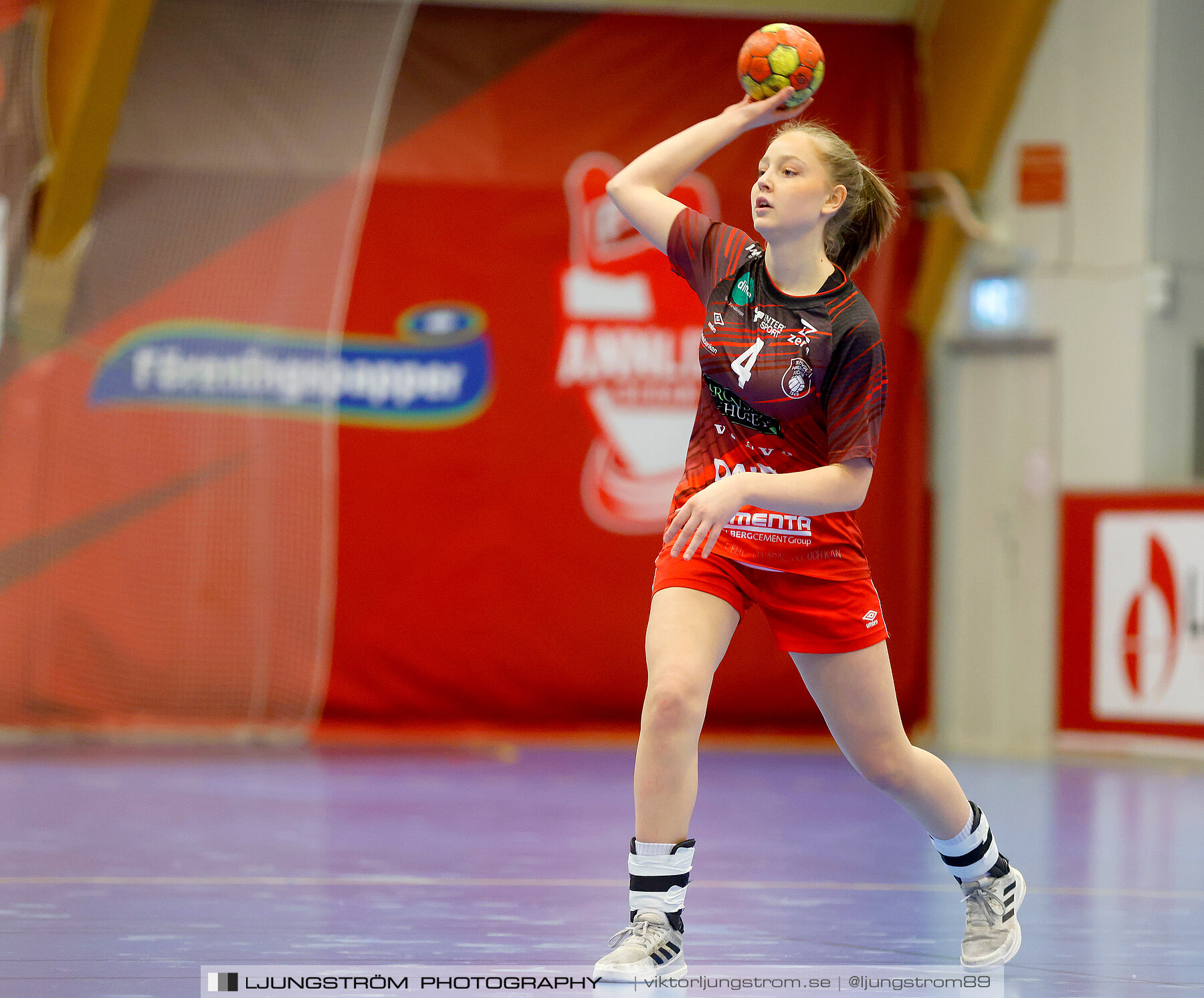 USM F16 Steg 3 Skövde HF Röd F05-HK Lidköping 40-22,dam,Skövde Idrottshall,Skövde,Sverige,Ungdoms-SM,Handboll,2022,273619