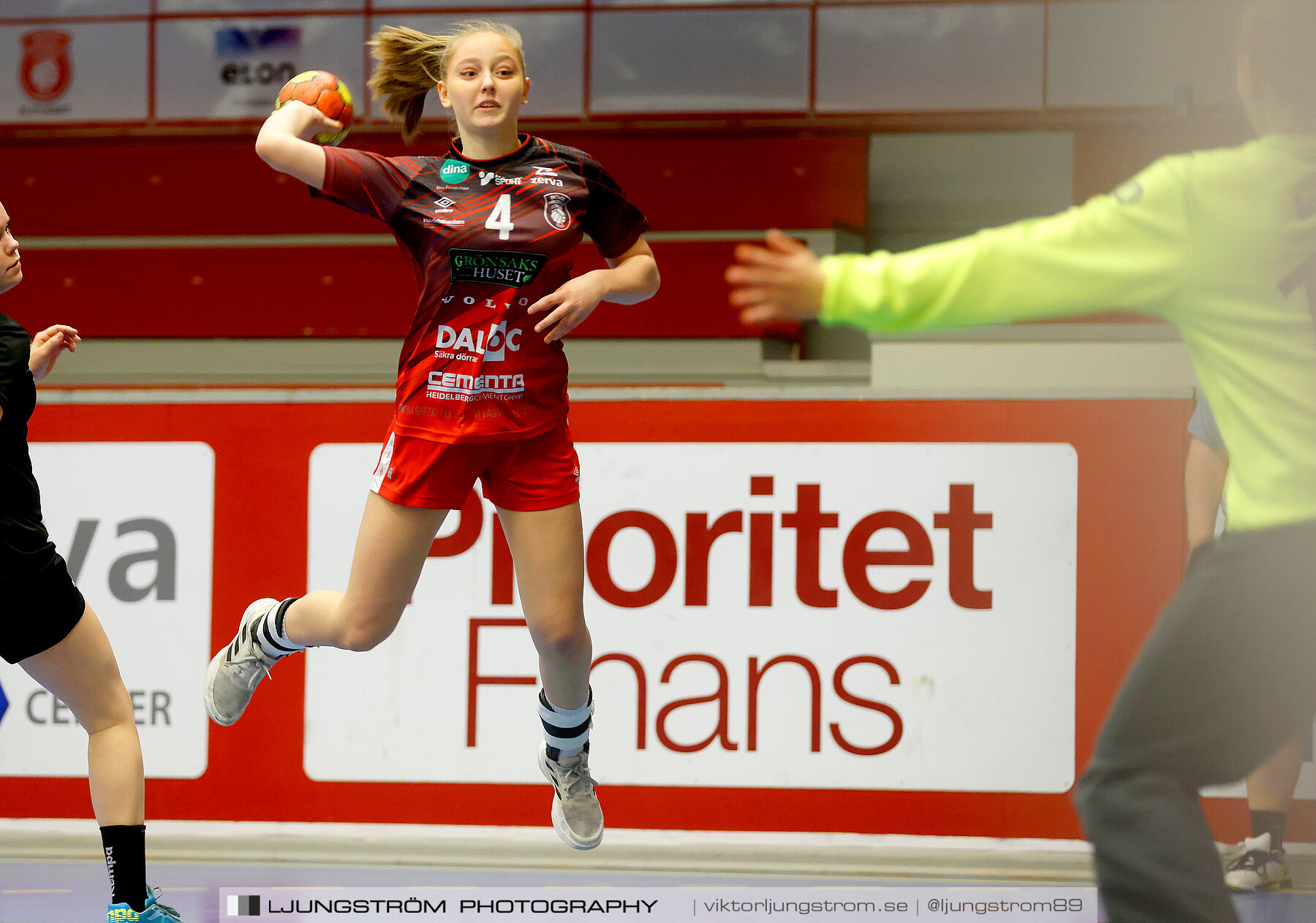 USM F16 Steg 3 Skövde HF Röd F05-HK Lidköping 40-22,dam,Skövde Idrottshall,Skövde,Sverige,Ungdoms-SM,Handboll,2022,273632