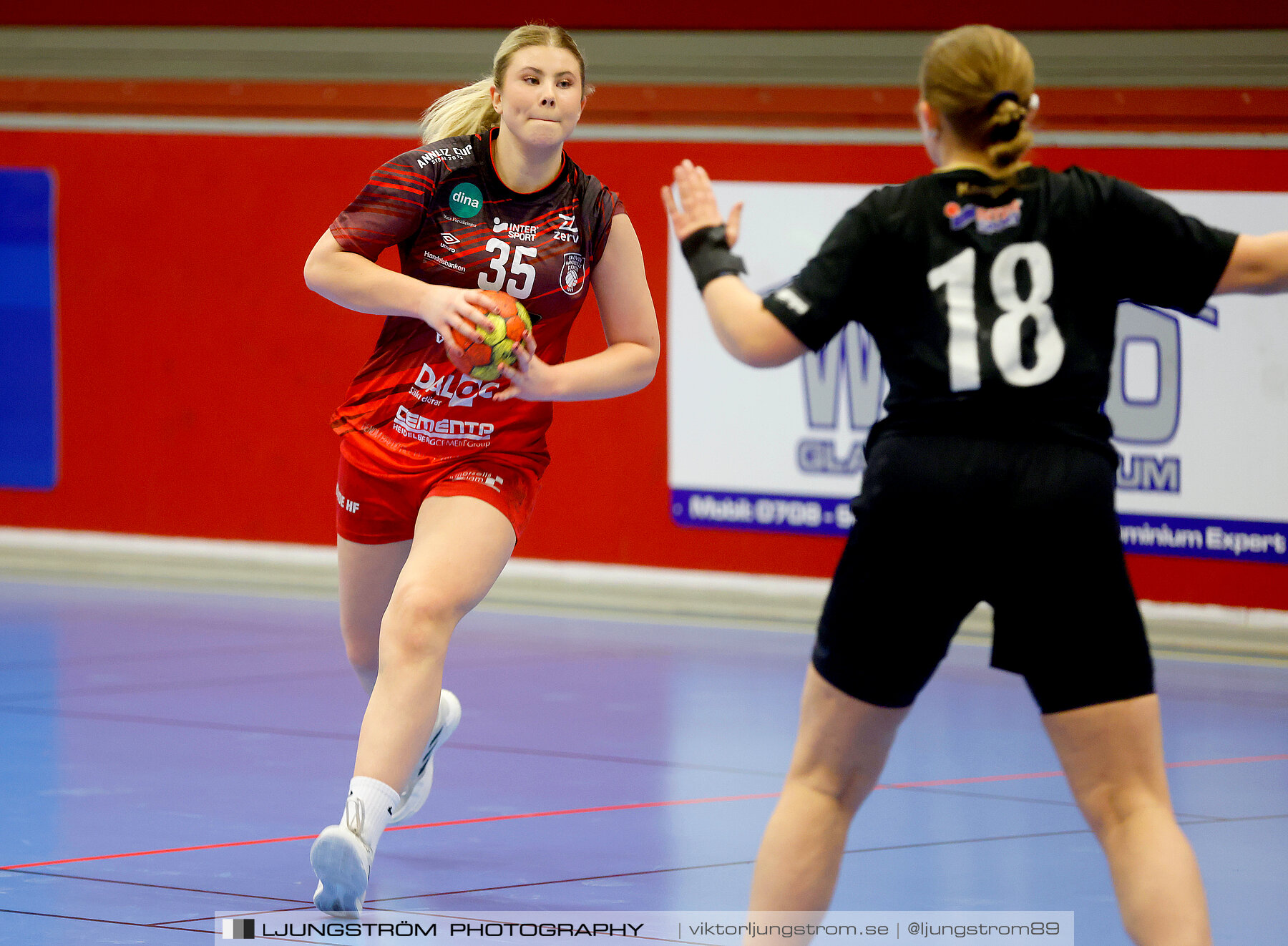 USM F16 Steg 3 Skövde HF Röd F05-HK Lidköping 40-22,dam,Skövde Idrottshall,Skövde,Sverige,Ungdoms-SM,Handboll,2022,273634