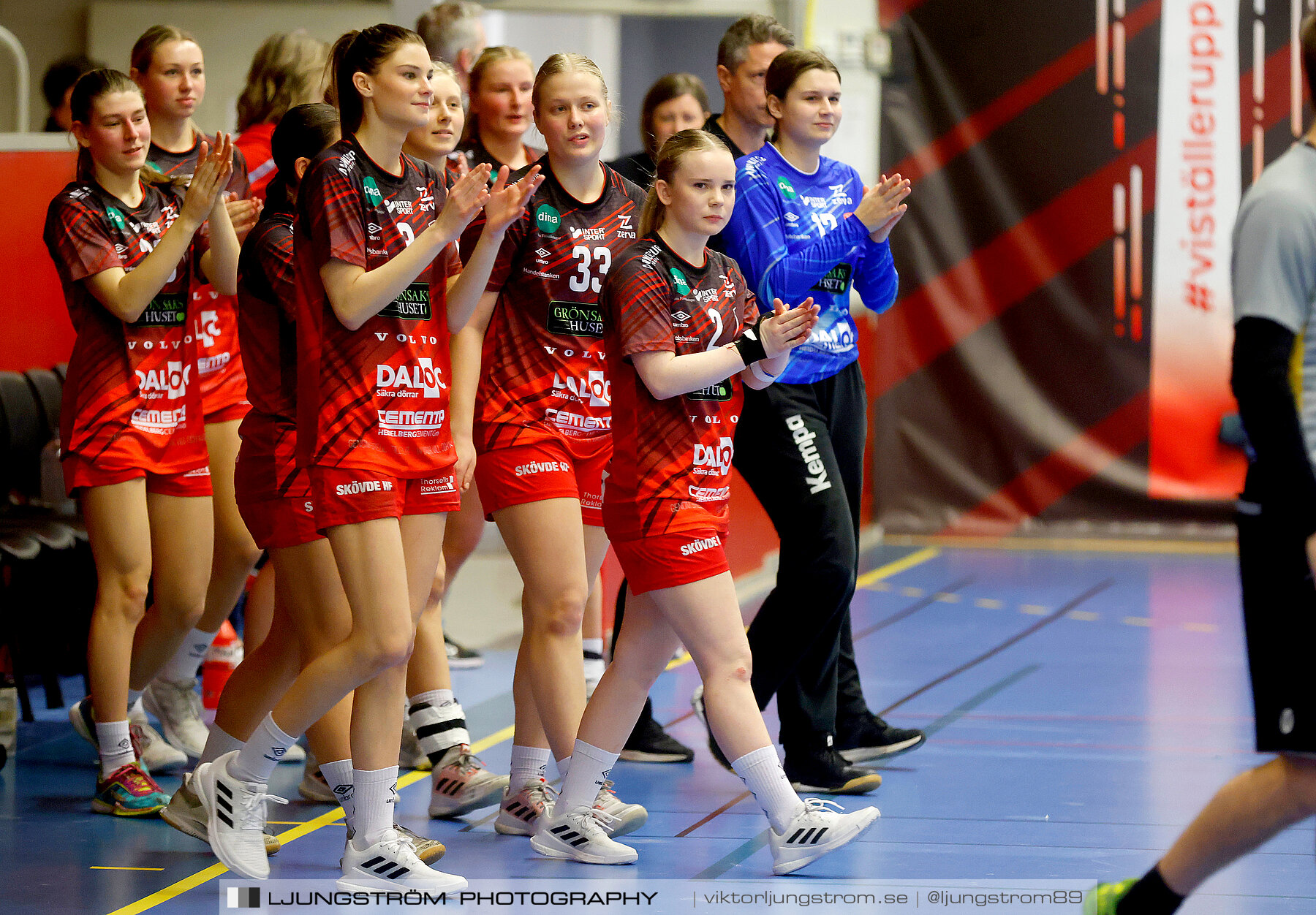 USM F16 Steg 3 Skövde HF Röd F05-HK Lidköping 40-22,dam,Skövde Idrottshall,Skövde,Sverige,Ungdoms-SM,Handboll,2022,273655