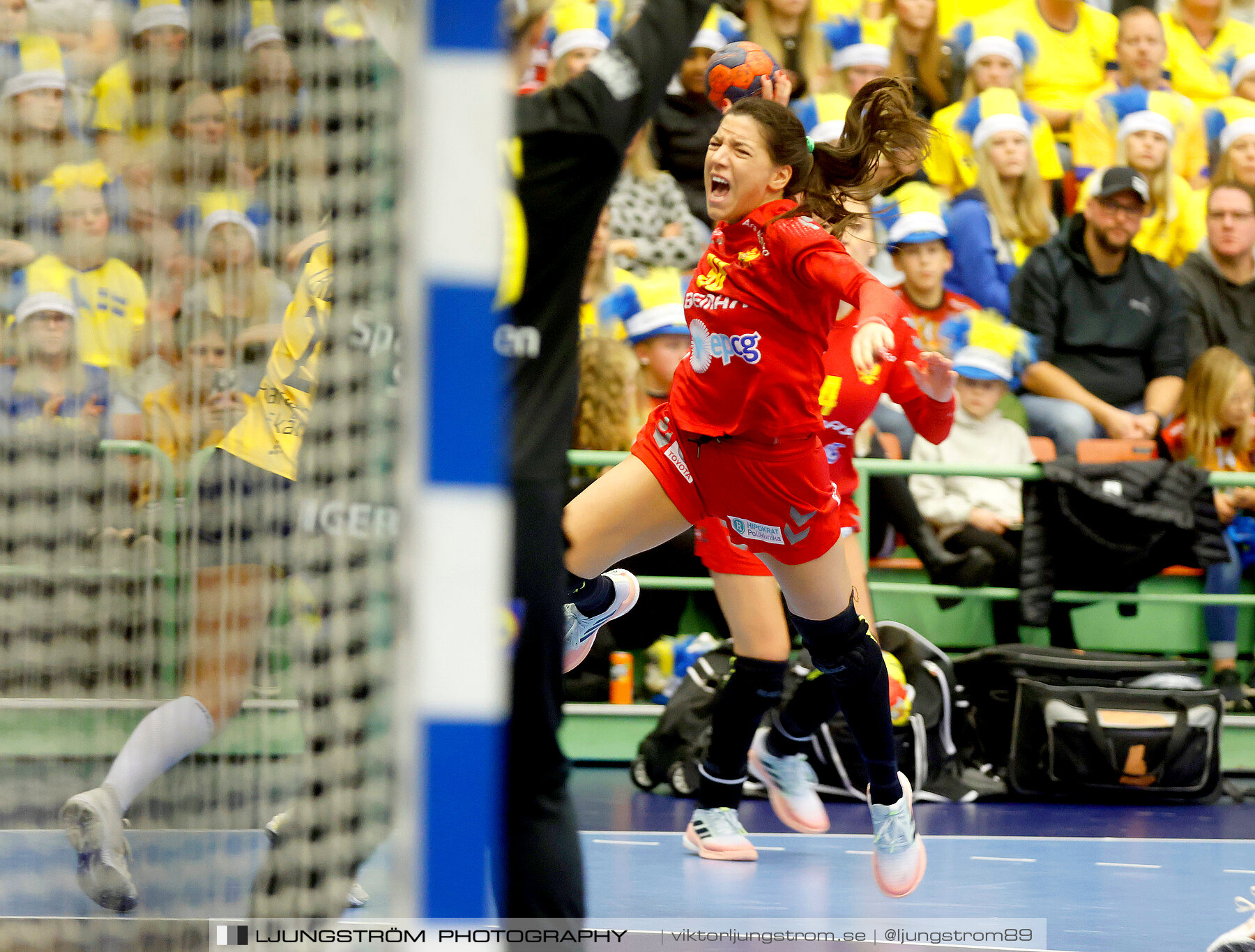 Landskamp Sverige-Montenegro 31-26,dam,Arena Skövde,Skövde,Sverige,Handboll,,2021,273687