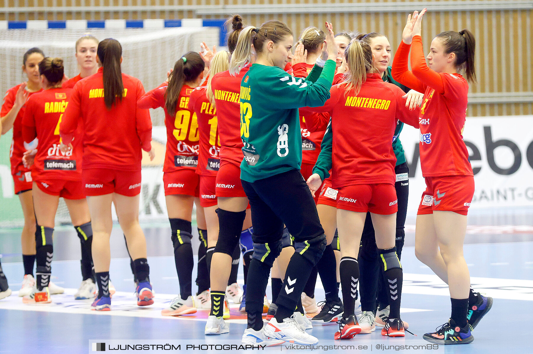 Landskamp Sverige-Montenegro 31-26,dam,Arena Skövde,Skövde,Sverige,Handboll,,2021,273719