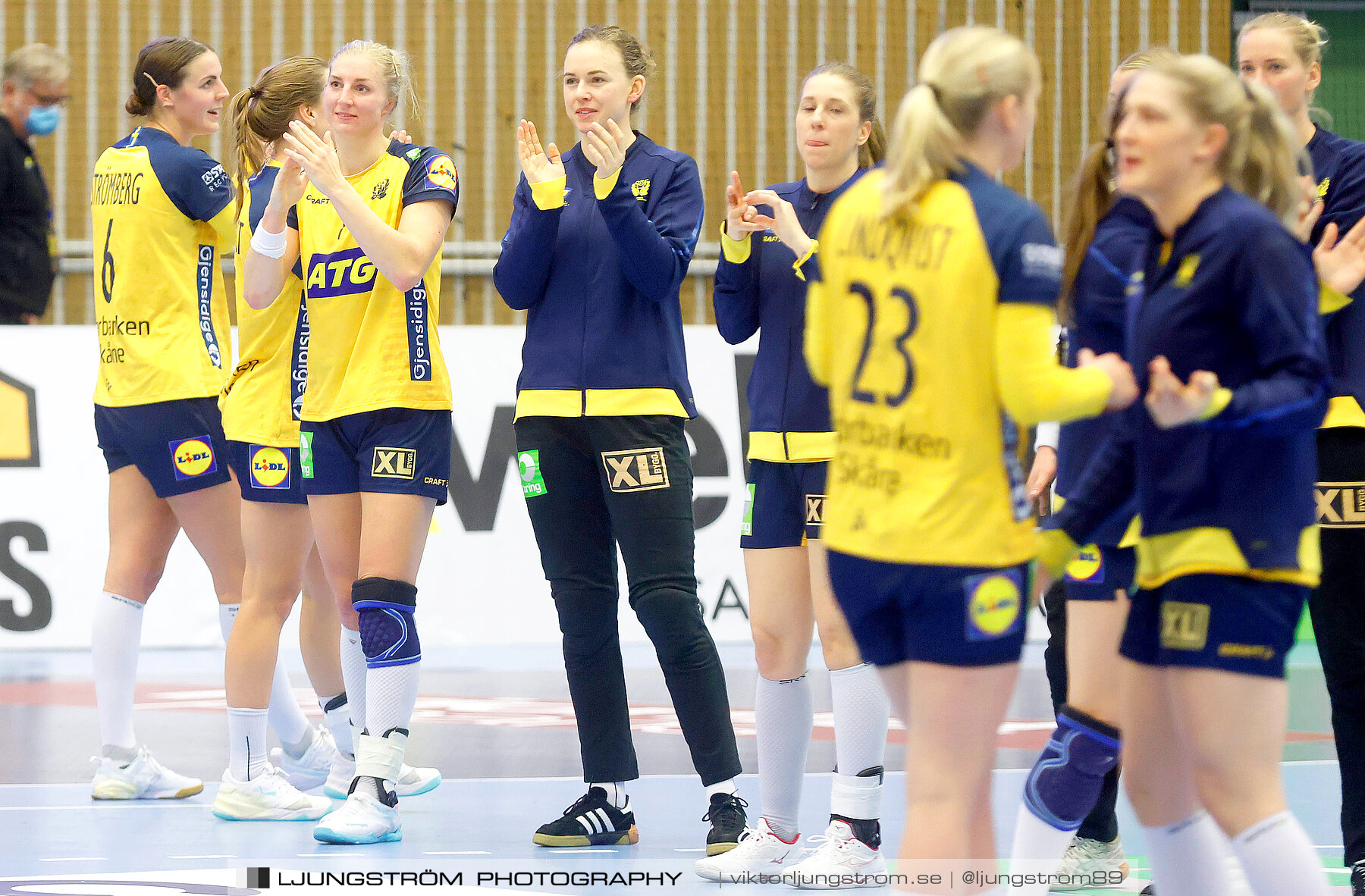 Landskamp Sverige-Montenegro 31-26,dam,Arena Skövde,Skövde,Sverige,Handboll,,2021,273729