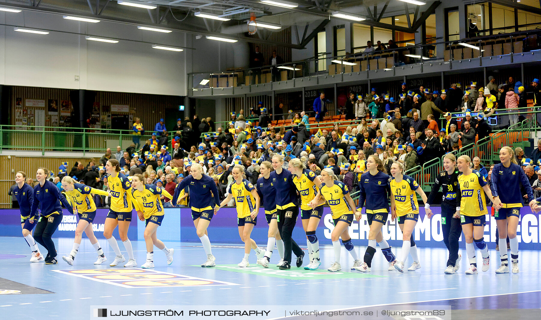 Landskamp Sverige-Montenegro 31-26,dam,Arena Skövde,Skövde,Sverige,Handboll,,2021,273755