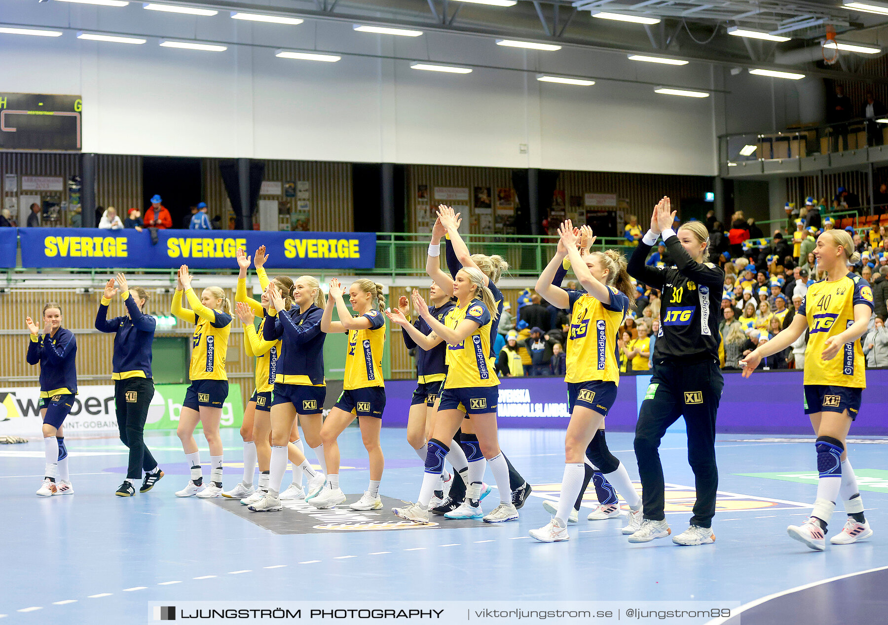 Landskamp Sverige-Montenegro 31-26,dam,Arena Skövde,Skövde,Sverige,Handboll,,2021,273758