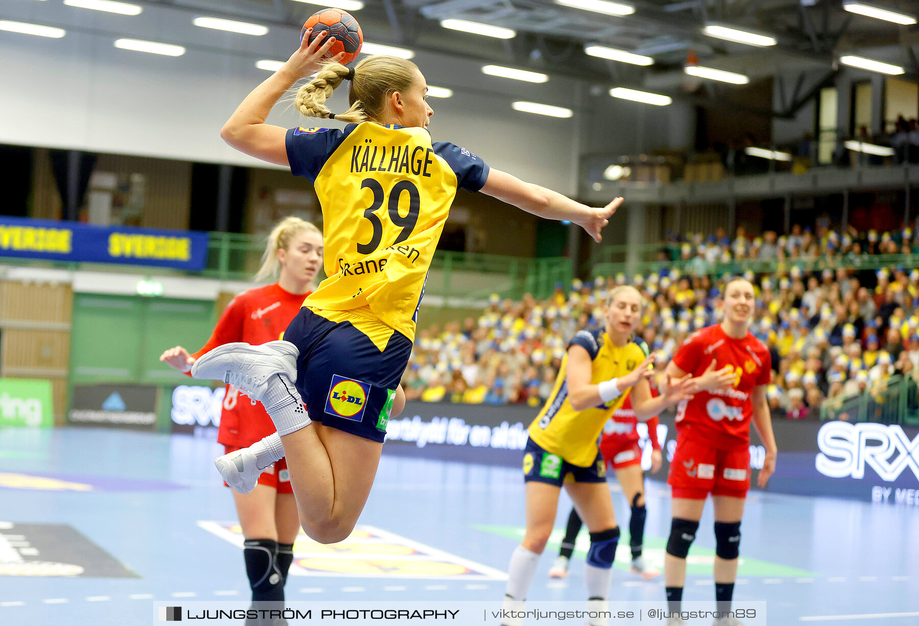 Landskamp Sverige-Montenegro 31-26,dam,Arena Skövde,Skövde,Sverige,Handboll,,2021,273780