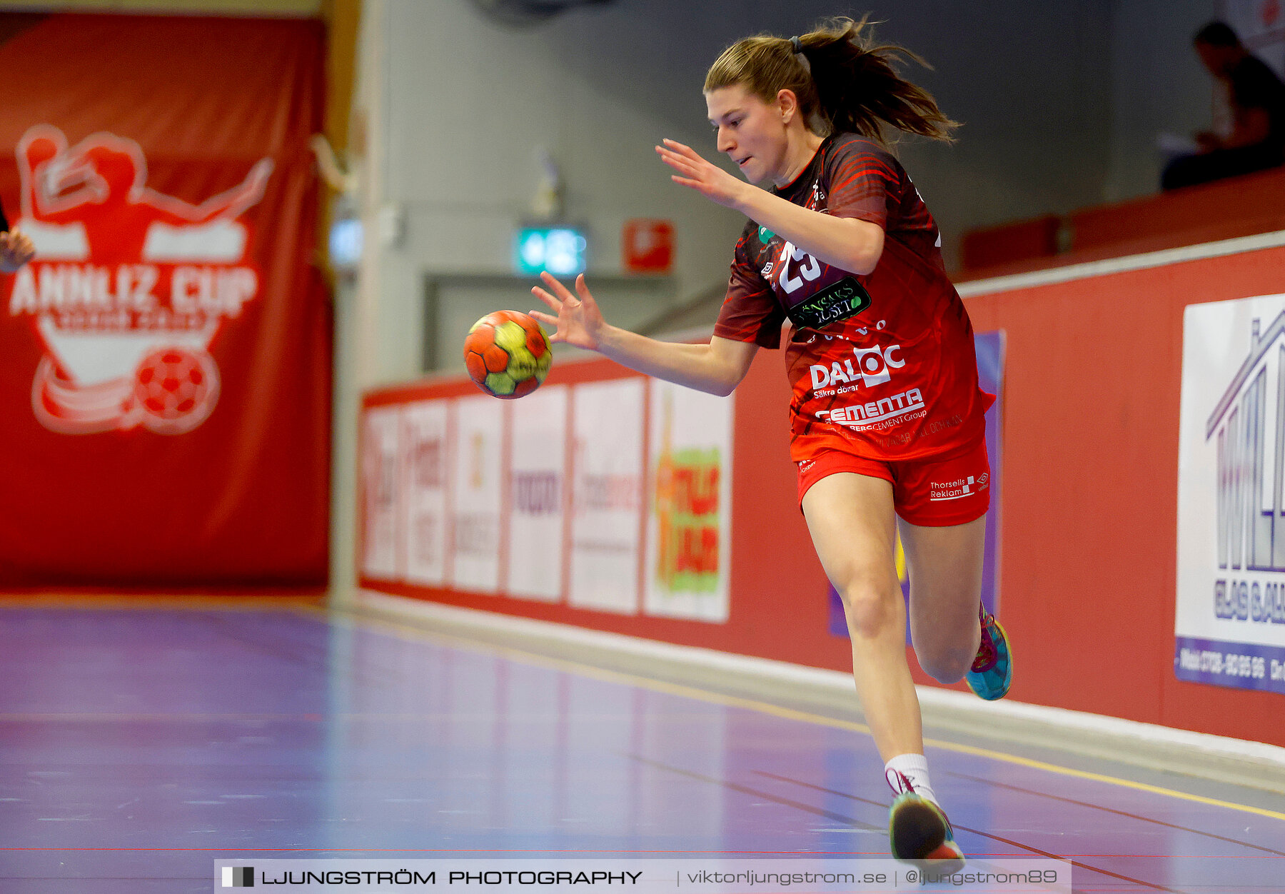 USM F16 Steg 3 Skövde HF Röd F05-HK Lidköping 40-22,dam,Skövde Idrottshall,Skövde,Sverige,Ungdoms-SM,Handboll,2022,273781