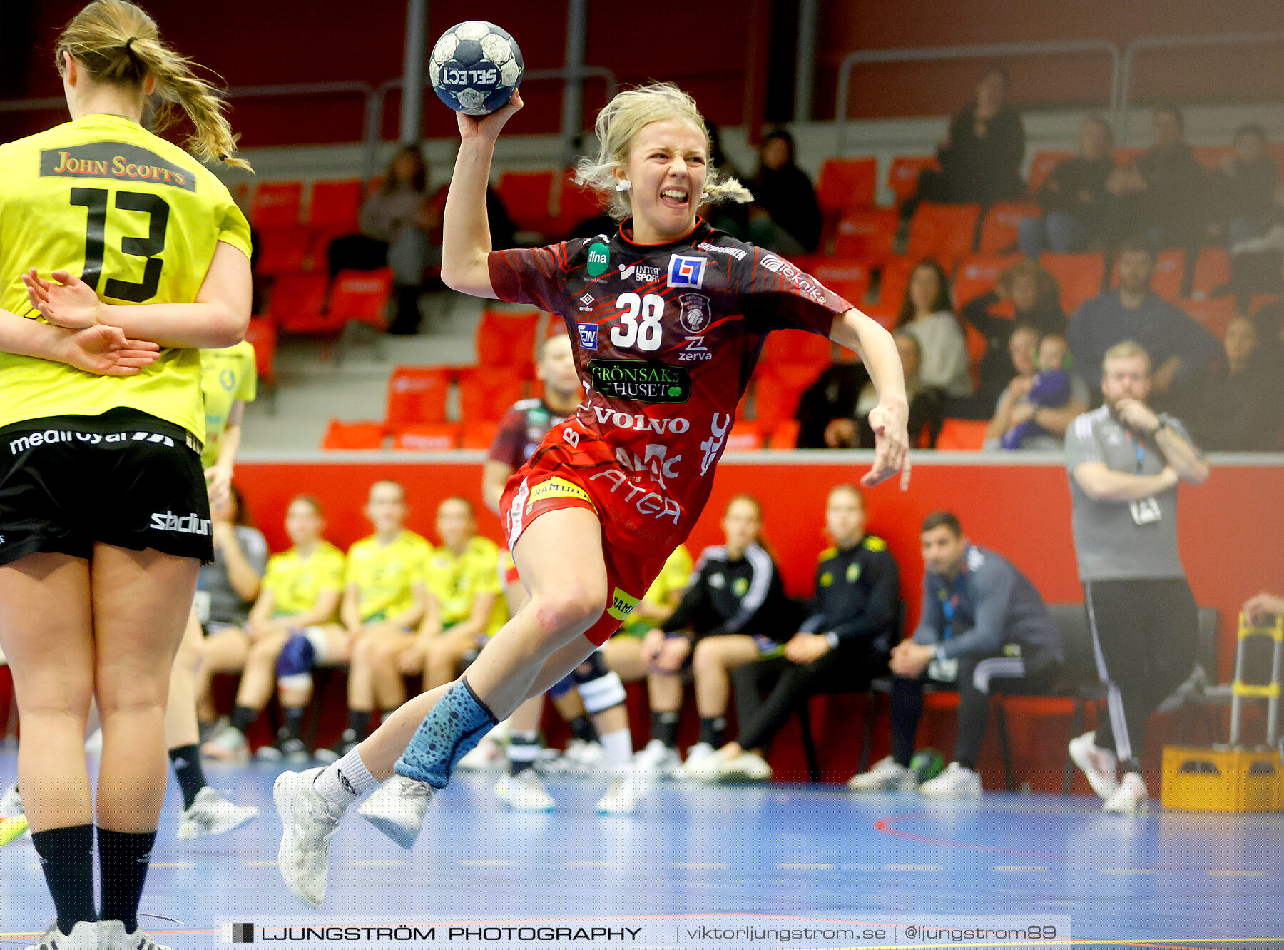 HF Somby/Skövde-HK S-hof 22-39,dam,Skövde Idrottshall,Skövde,Sverige,Handboll,,2022,274855