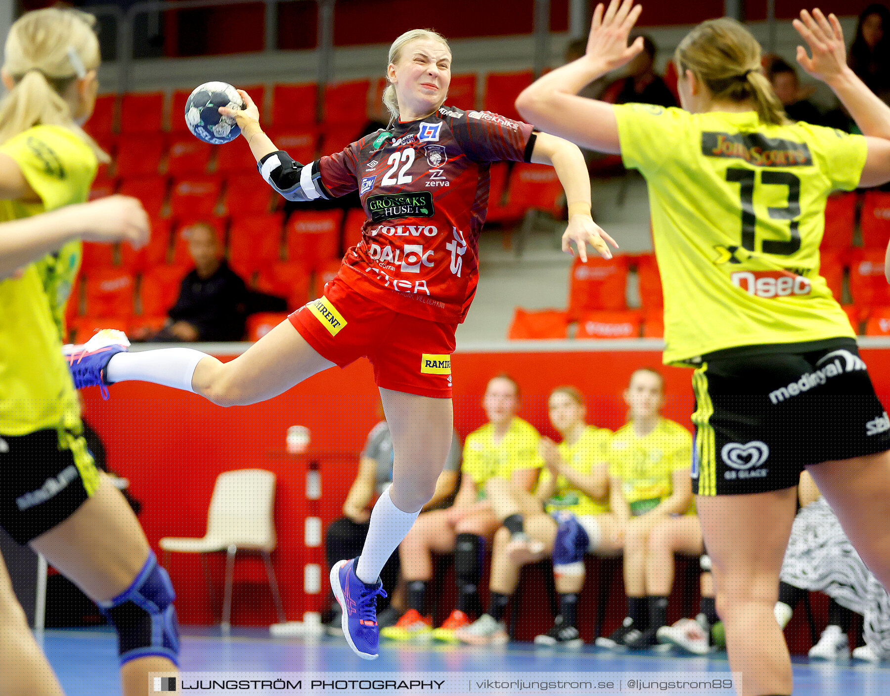 HF Somby/Skövde-HK S-hof 22-39,dam,Skövde Idrottshall,Skövde,Sverige,Handboll,,2022,274860