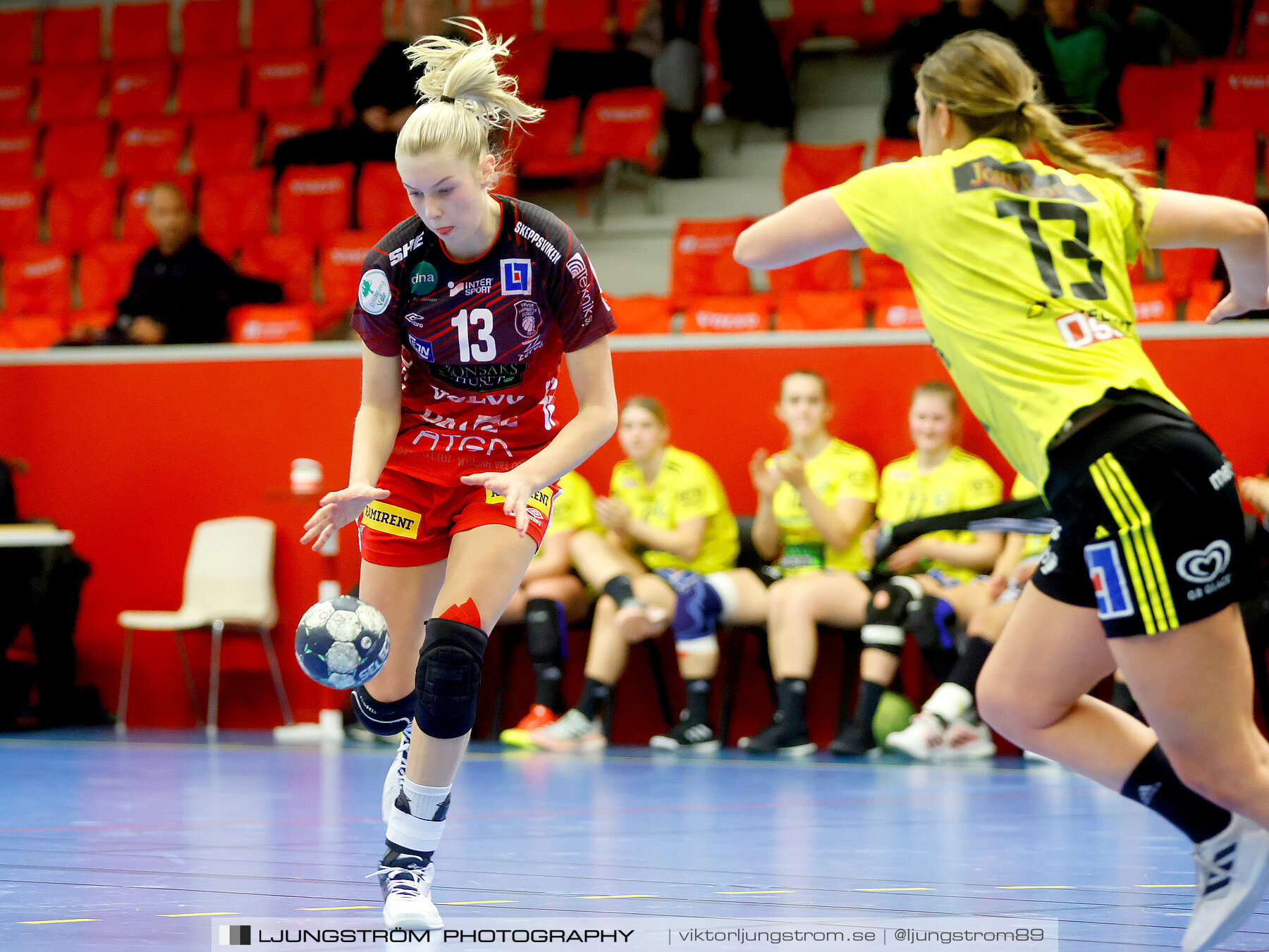 HF Somby/Skövde-HK S-hof 22-39,dam,Skövde Idrottshall,Skövde,Sverige,Handboll,,2022,274869