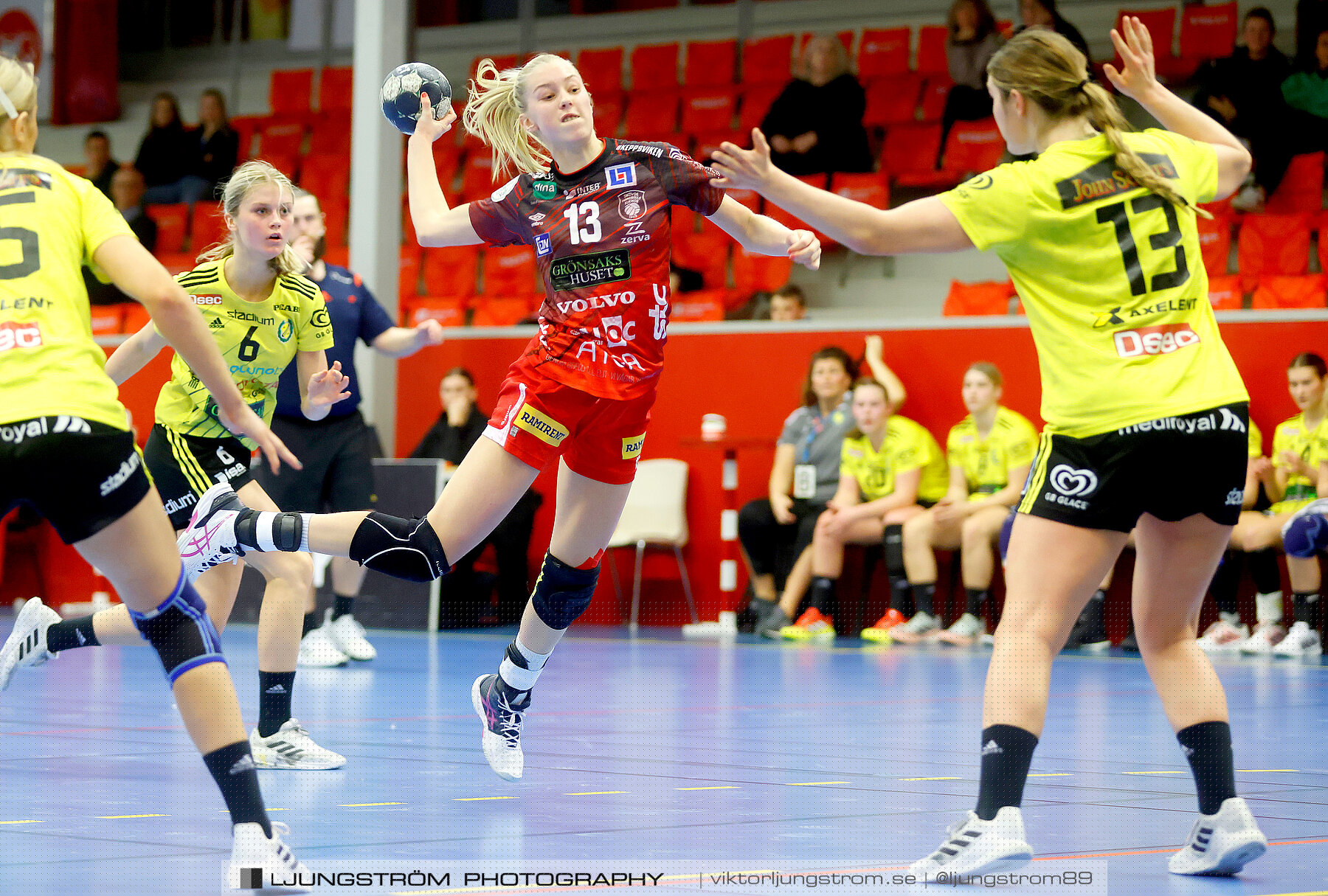 HF Somby/Skövde-HK S-hof 22-39,dam,Skövde Idrottshall,Skövde,Sverige,Handboll,,2022,274875