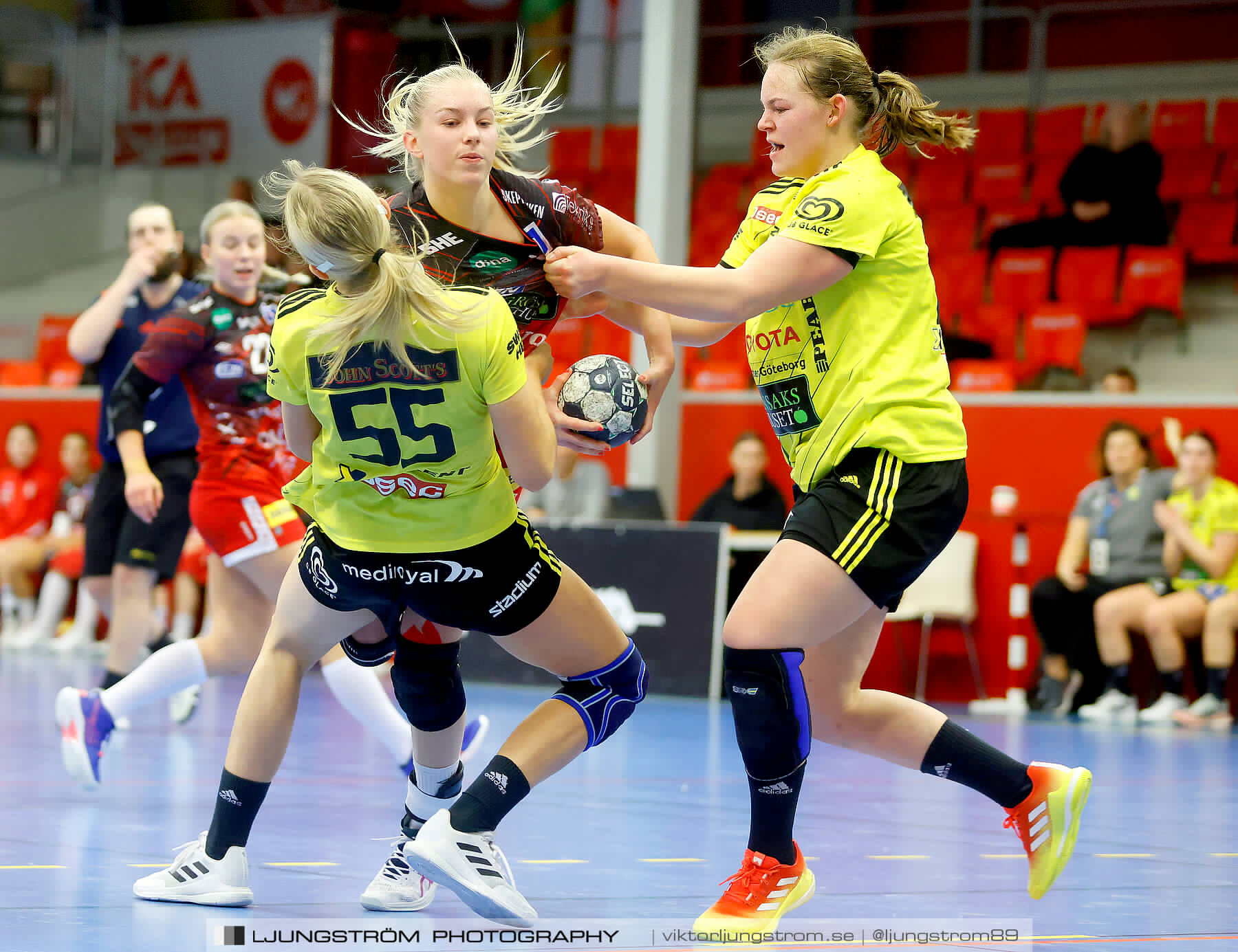 HF Somby/Skövde-HK S-hof 22-39,dam,Skövde Idrottshall,Skövde,Sverige,Handboll,,2022,274890