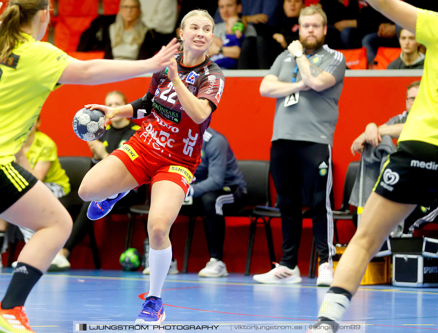 HF Somby/Skövde-HK S-hof 22-39,dam,Skövde Idrottshall,Skövde,Sverige,Handboll,,2022,274891