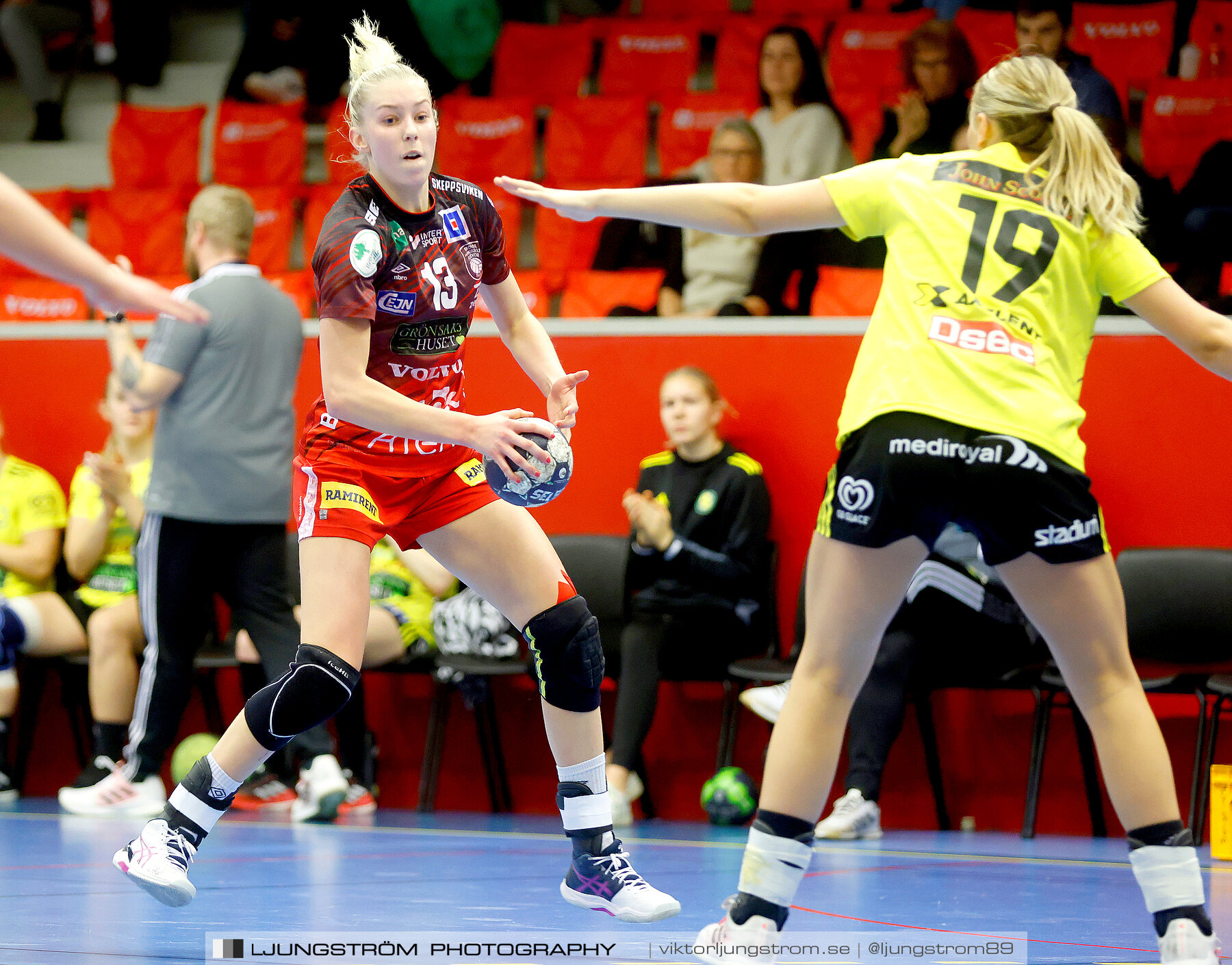 HF Somby/Skövde-HK S-hof 22-39,dam,Skövde Idrottshall,Skövde,Sverige,Handboll,,2022,274896