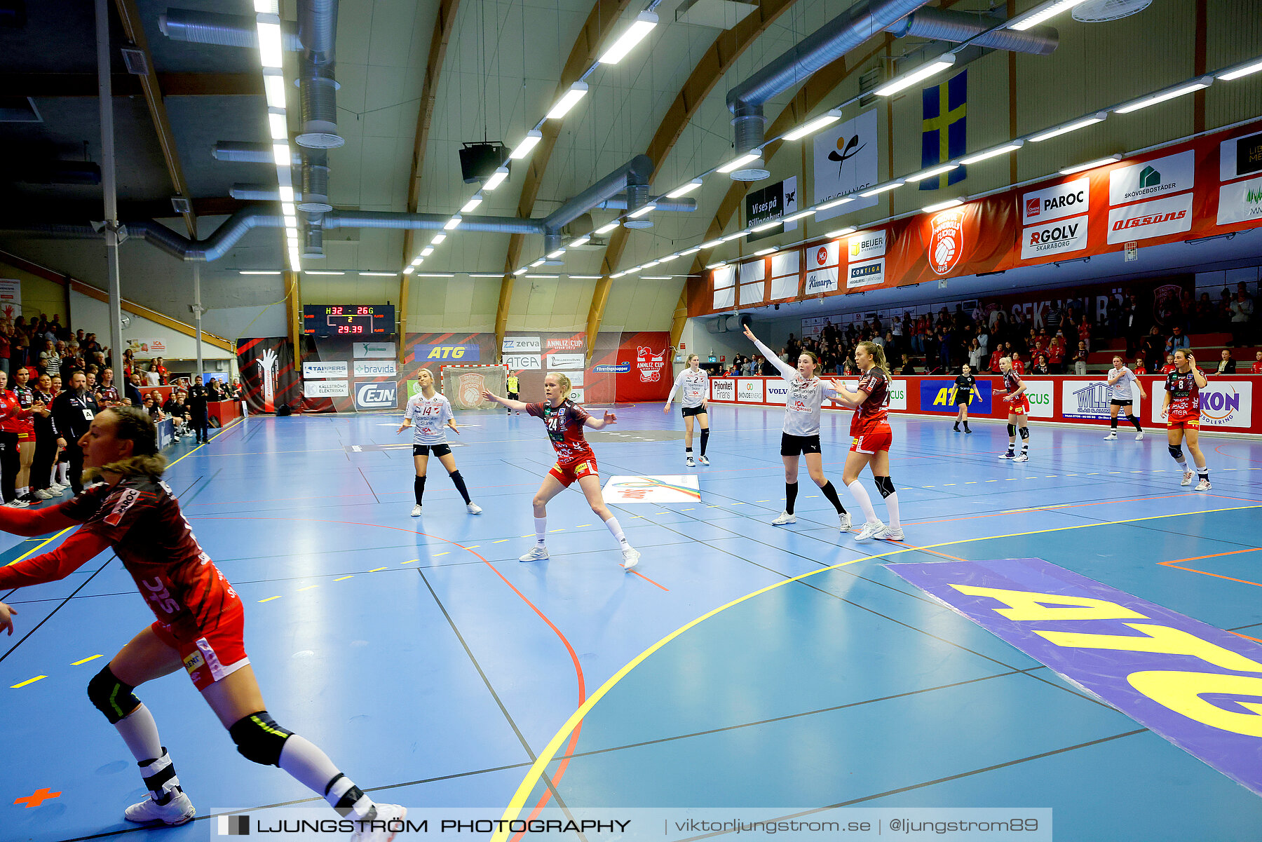 Skövde HF-Lugi HF 32-26,dam,Skövde Idrottshall,Skövde,Sverige,Handboll,,2022,274969