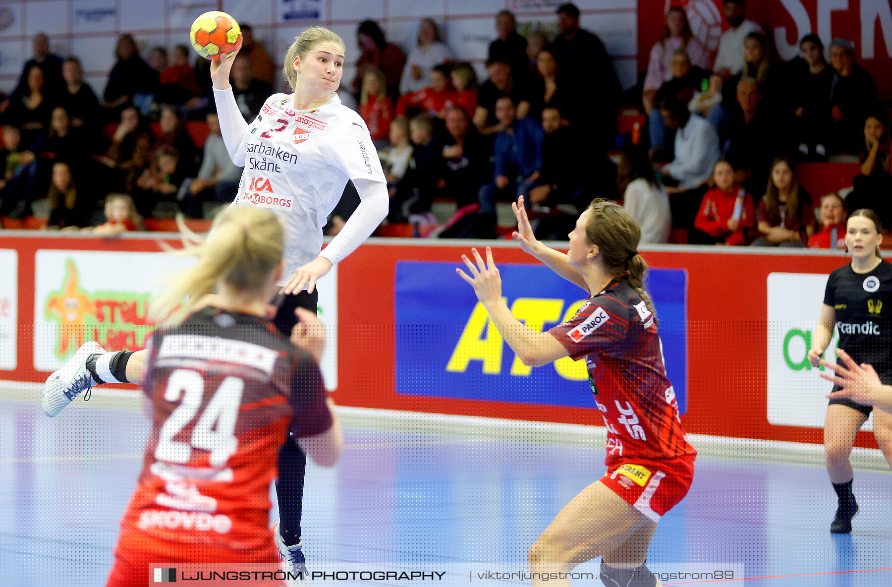 Skövde HF-Lugi HF 32-26,dam,Skövde Idrottshall,Skövde,Sverige,Handboll,,2022,275302