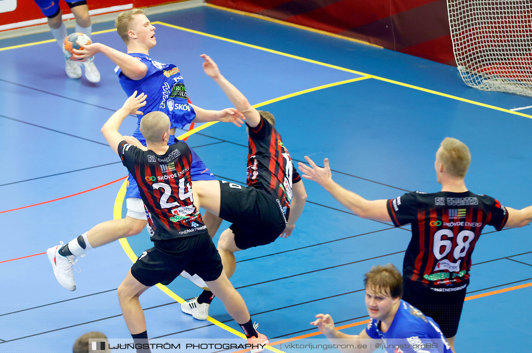 HK Country-HK Skövde 24-27,herr,Skövde Idrottshall,Skövde,Sverige,Handboll,,2021,276390