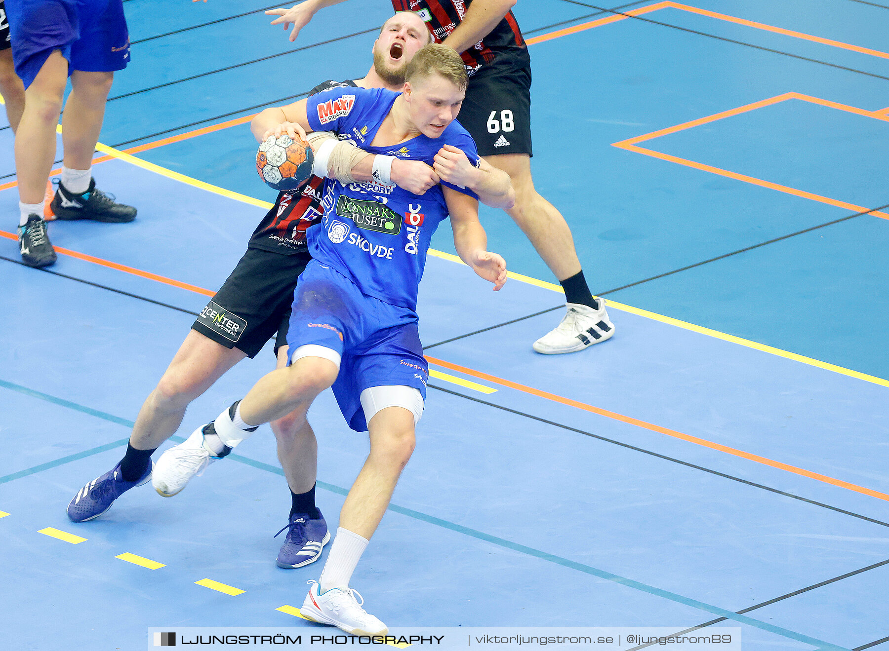 HK Country-HK Skövde 24-27,herr,Skövde Idrottshall,Skövde,Sverige,Handboll,,2021,276402