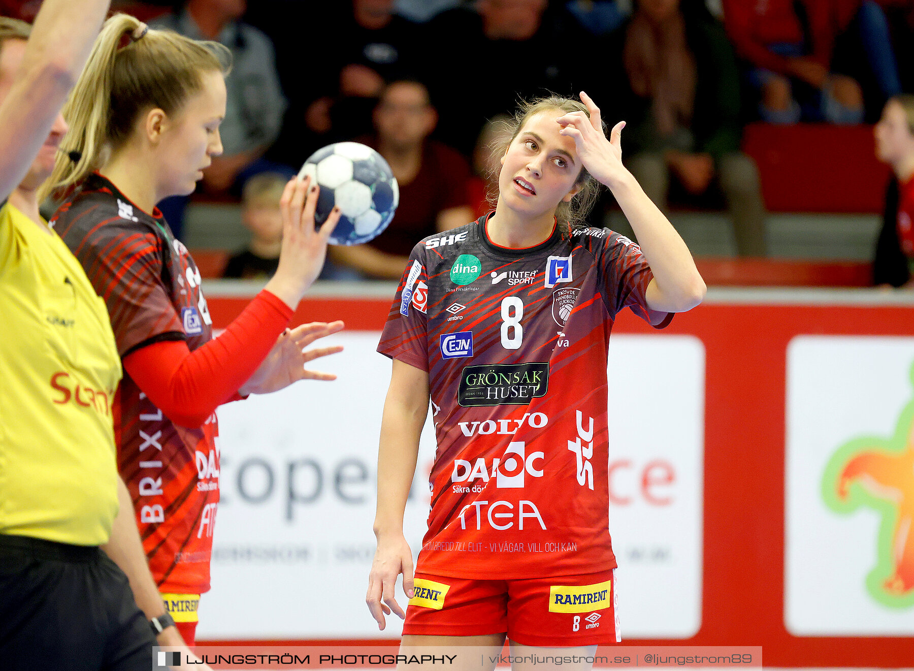 Skövde HF-Kungälvs HK 27-34,dam,Skövde Idrottshall,Skövde,Sverige,Handboll,,2022,277293