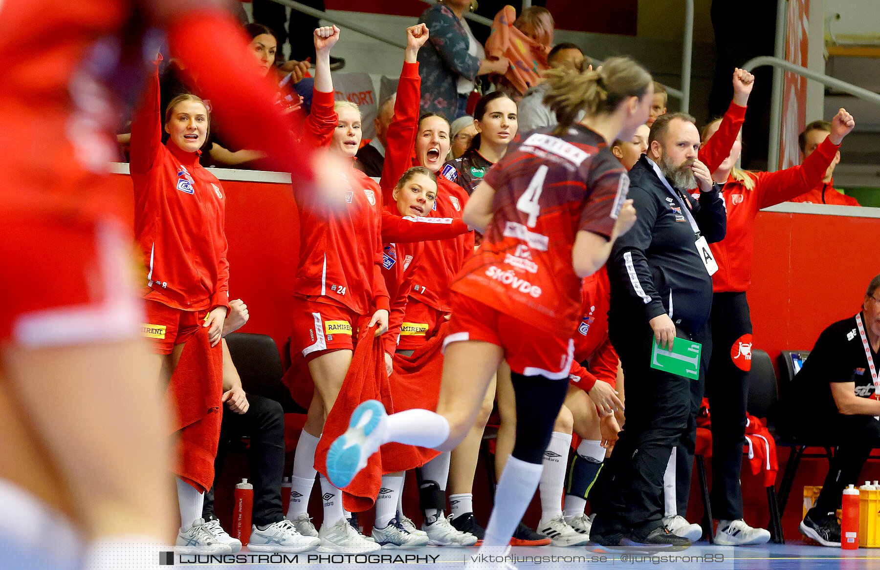 Skövde HF-Kungälvs HK 27-34,dam,Skövde Idrottshall,Skövde,Sverige,Handboll,,2022,277338