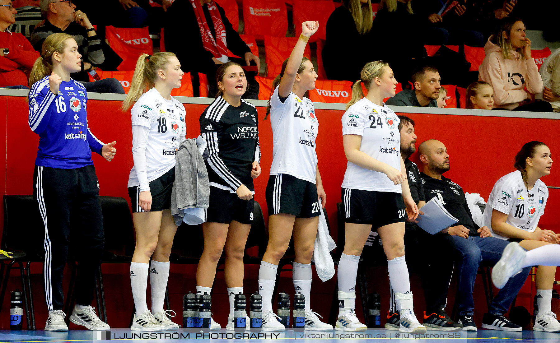 Skövde HF-Kungälvs HK 27-34,dam,Skövde Idrottshall,Skövde,Sverige,Handboll,,2022,277342