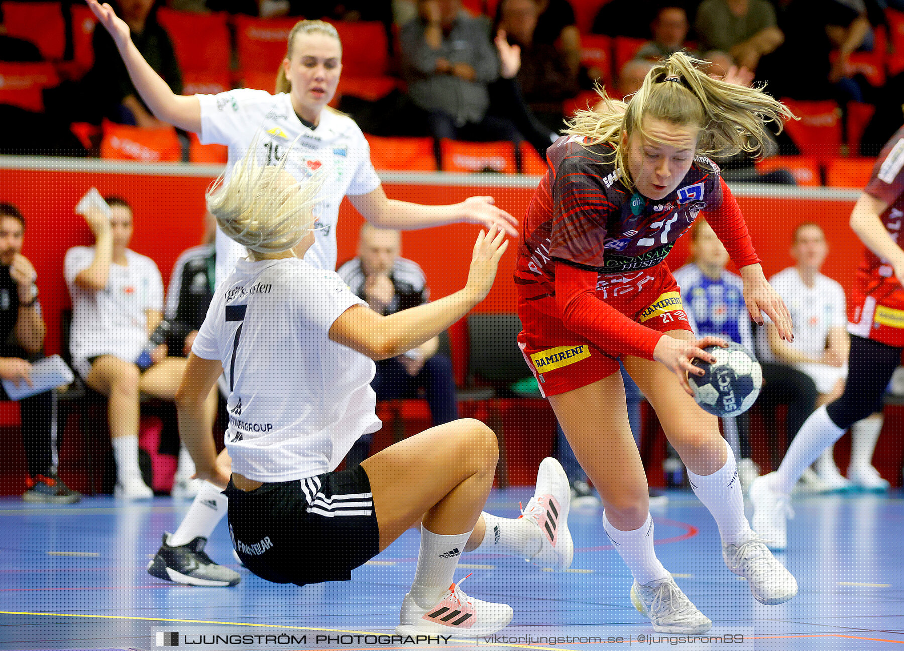 Skövde HF-Kungälvs HK 27-34,dam,Skövde Idrottshall,Skövde,Sverige,Handboll,,2022,277360