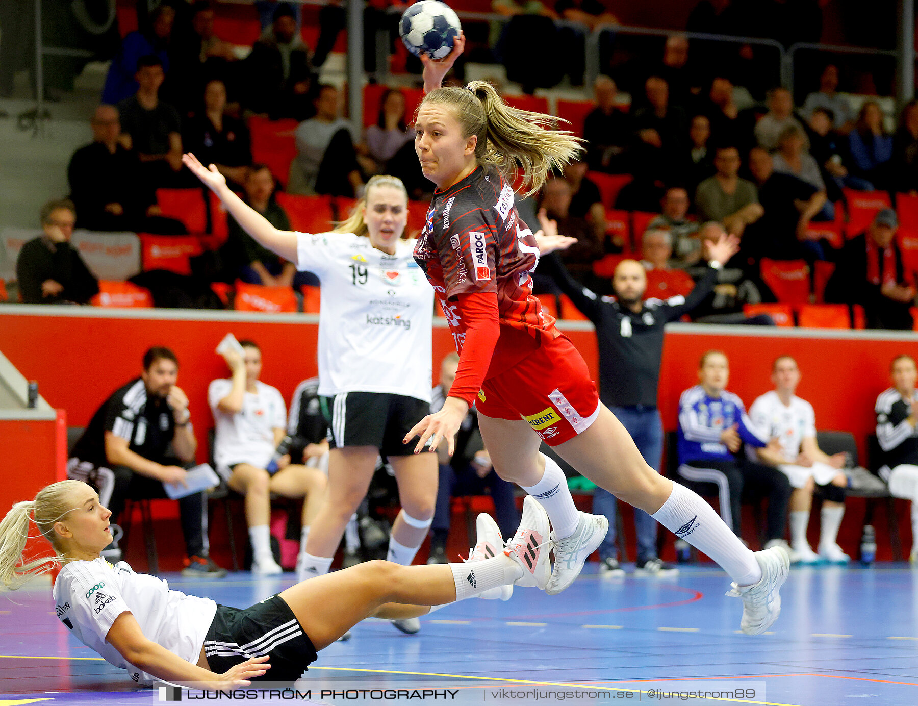 Skövde HF-Kungälvs HK 27-34,dam,Skövde Idrottshall,Skövde,Sverige,Handboll,,2022,277362