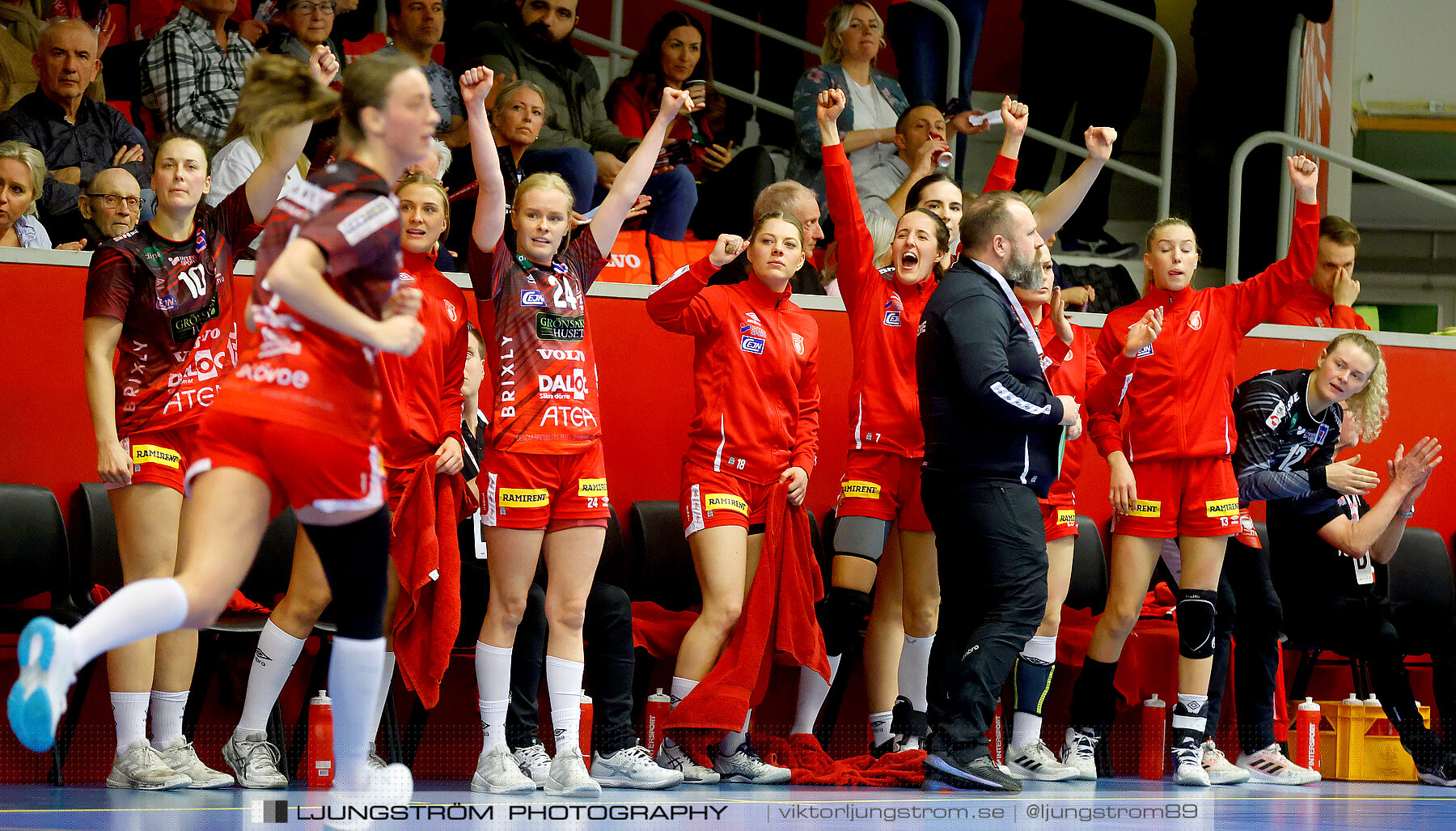 Skövde HF-Kungälvs HK 27-34,dam,Skövde Idrottshall,Skövde,Sverige,Handboll,,2022,277385