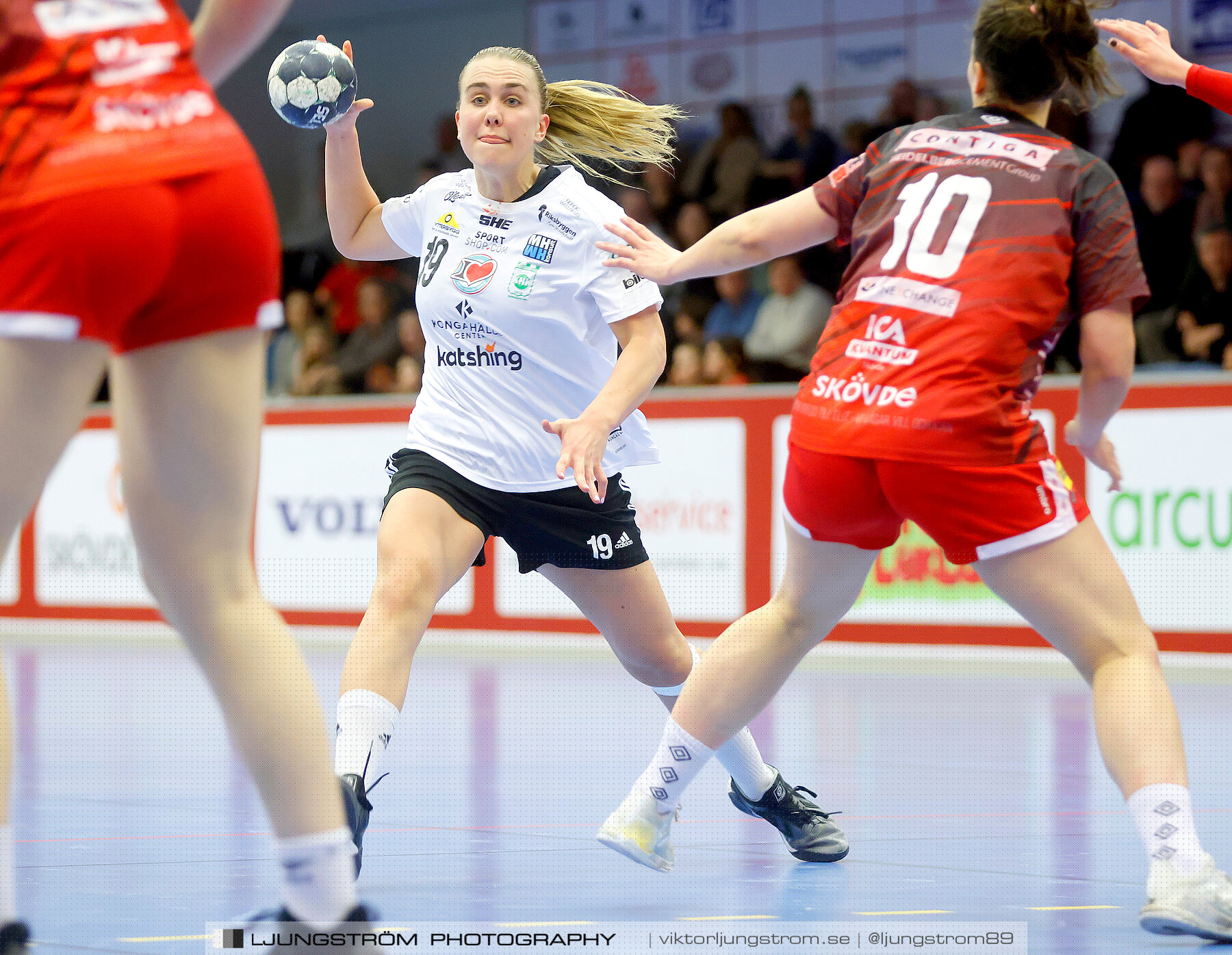 Skövde HF-Kungälvs HK 27-34,dam,Skövde Idrottshall,Skövde,Sverige,Handboll,,2022,277439
