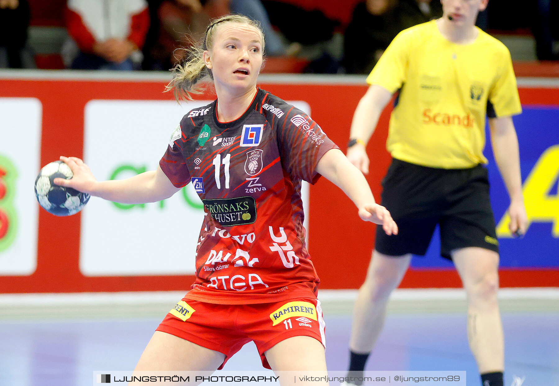 Skövde HF-Kungälvs HK 27-34,dam,Skövde Idrottshall,Skövde,Sverige,Handboll,,2022,277459