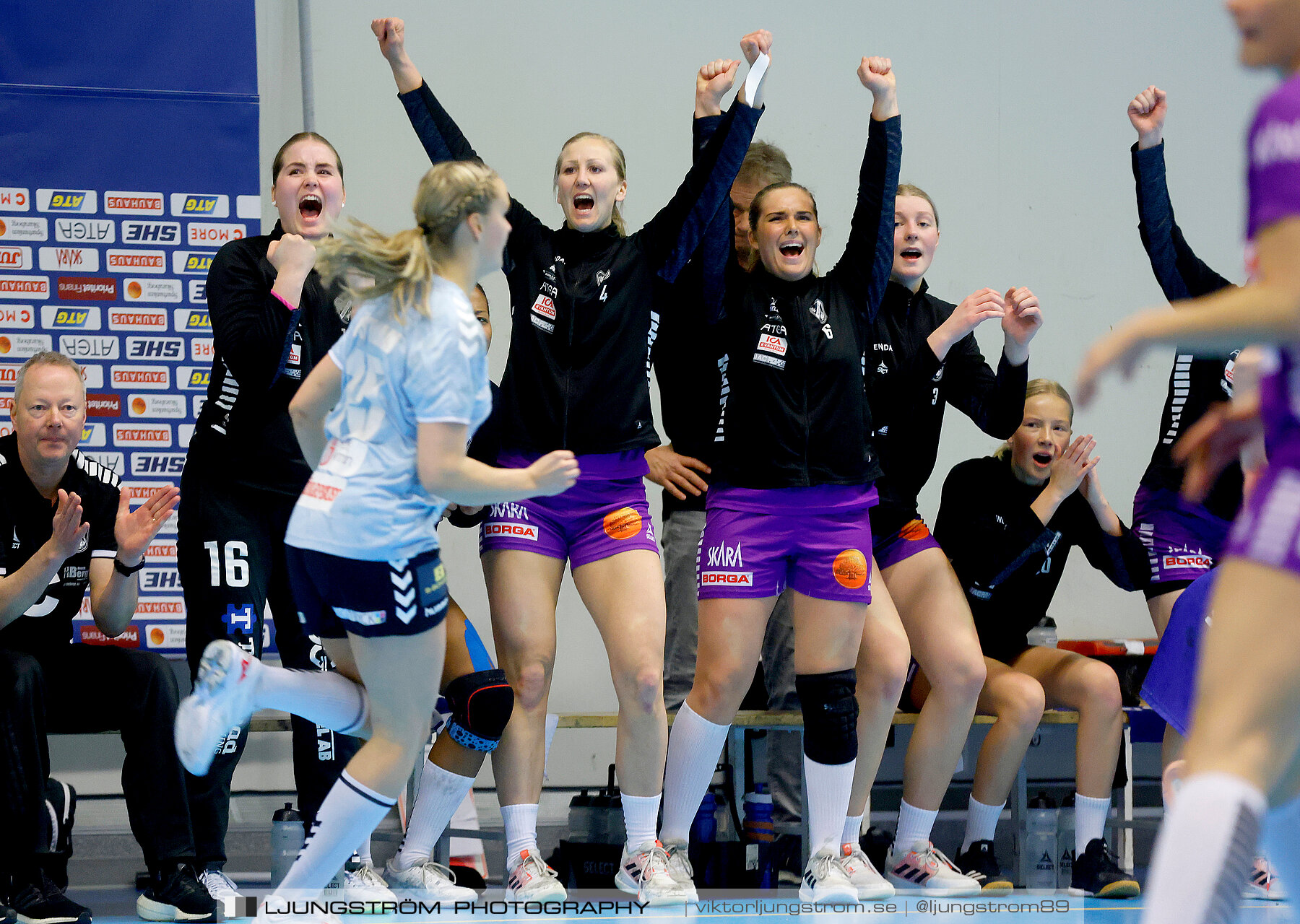 Skara HF-Höörs HK H65 1/4-final 2 24-25,dam,Skara Idrottshall,Skara,Sverige,Handboll,,2022,279347