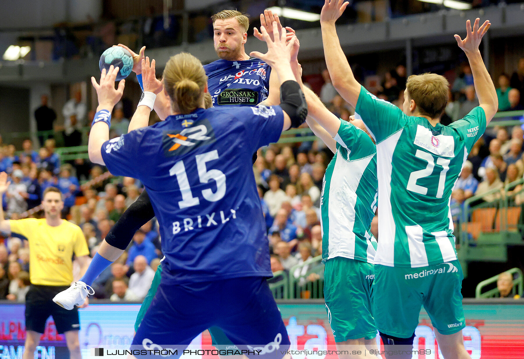 IFK Skövde HK-Hammarby IF HF 1/4-final 3 37-23,herr,Arena Skövde,Skövde,Sverige,Handboll,,2022,280551