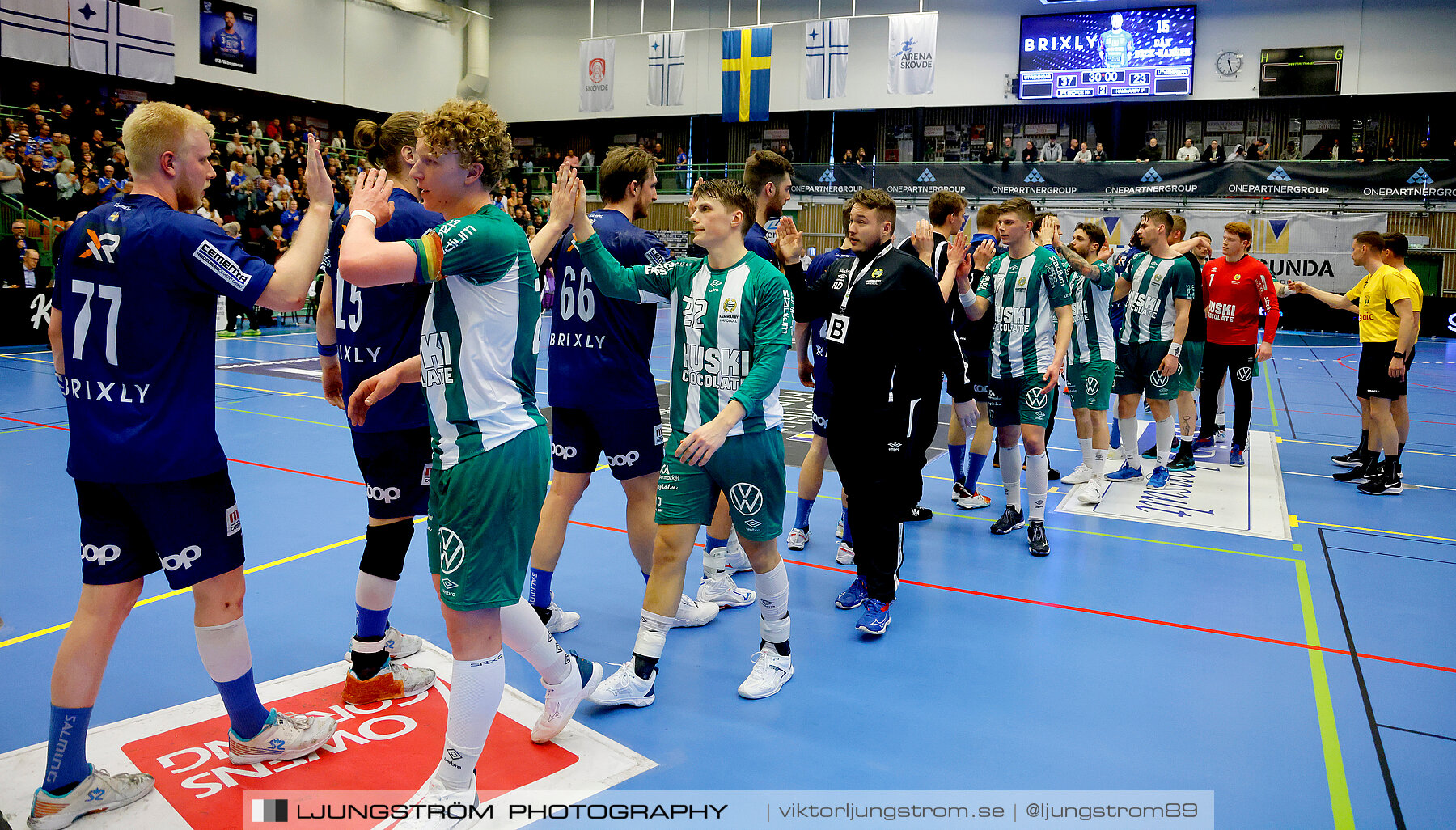 IFK Skövde HK-Hammarby IF HF 1/4-final 3 37-23,herr,Arena Skövde,Skövde,Sverige,Handboll,,2022,280751