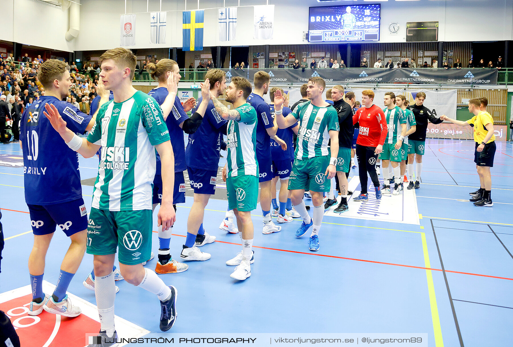 IFK Skövde HK-Hammarby IF HF 1/4-final 3 37-23,herr,Arena Skövde,Skövde,Sverige,Handboll,,2022,280752