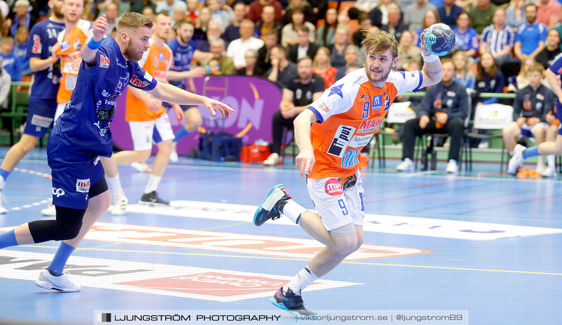 IFK Skövde HK-IFK Kristianstad 1/2-final 1 41-40,herr,Arena Skövde,Skövde,Sverige,Handboll,,2022,281087