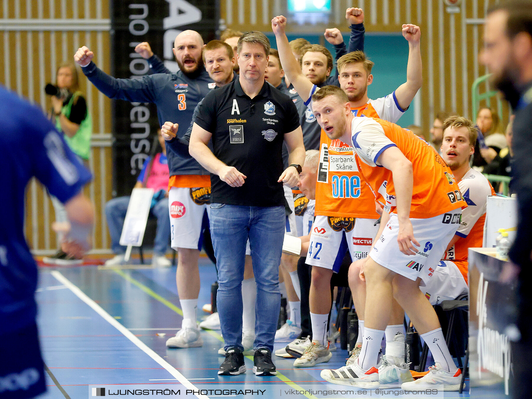 IFK Skövde HK-IFK Kristianstad 1/2-final 1 41-40,herr,Arena Skövde,Skövde,Sverige,Handboll,,2022,281122