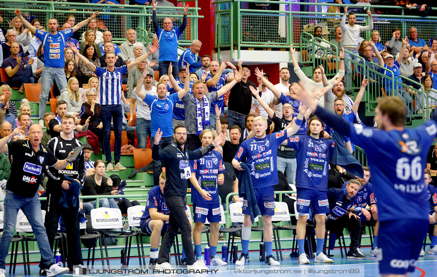 IFK Skövde HK-IFK Kristianstad 1/2-final 1 41-40,herr,Arena Skövde,Skövde,Sverige,Handboll,,2022,281208