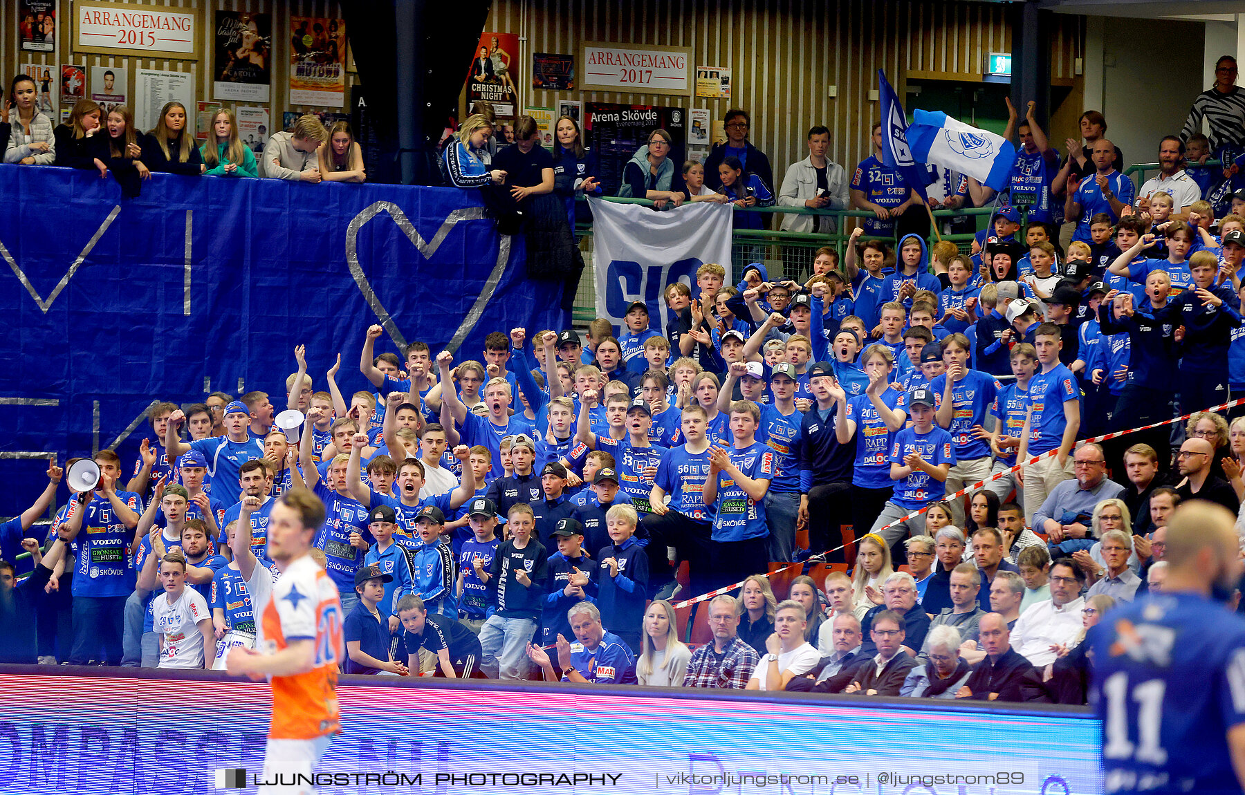 IFK Skövde HK-IFK Kristianstad 1/2-final 1 41-40,herr,Arena Skövde,Skövde,Sverige,Handboll,,2022,281223