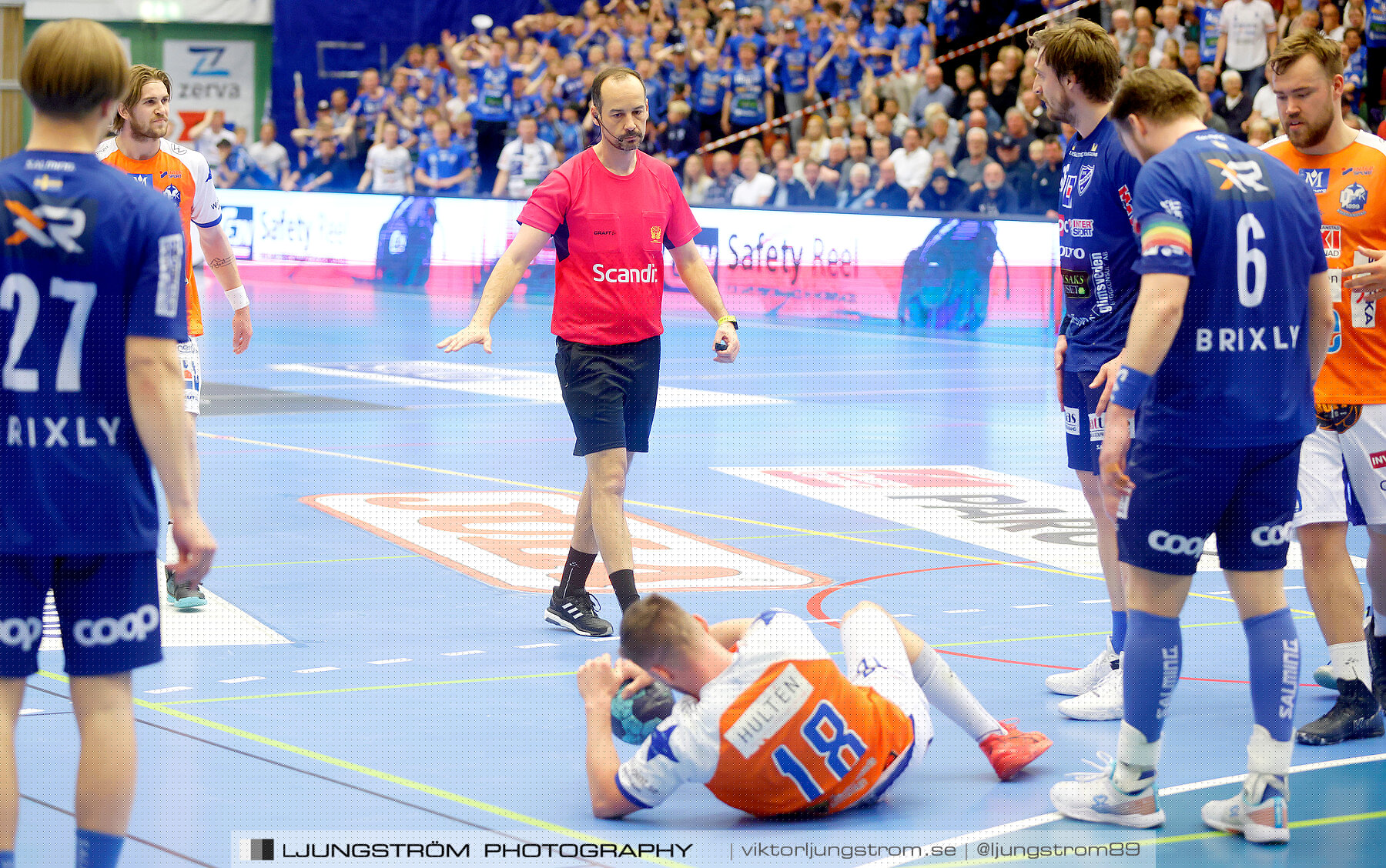 IFK Skövde HK-IFK Kristianstad 1/2-final 1 41-40,herr,Arena Skövde,Skövde,Sverige,Handboll,,2022,281229