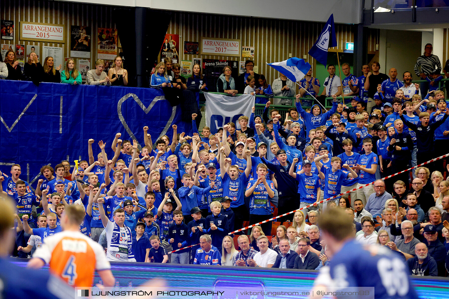 IFK Skövde HK-IFK Kristianstad 1/2-final 1 41-40,herr,Arena Skövde,Skövde,Sverige,Handboll,,2022,281234